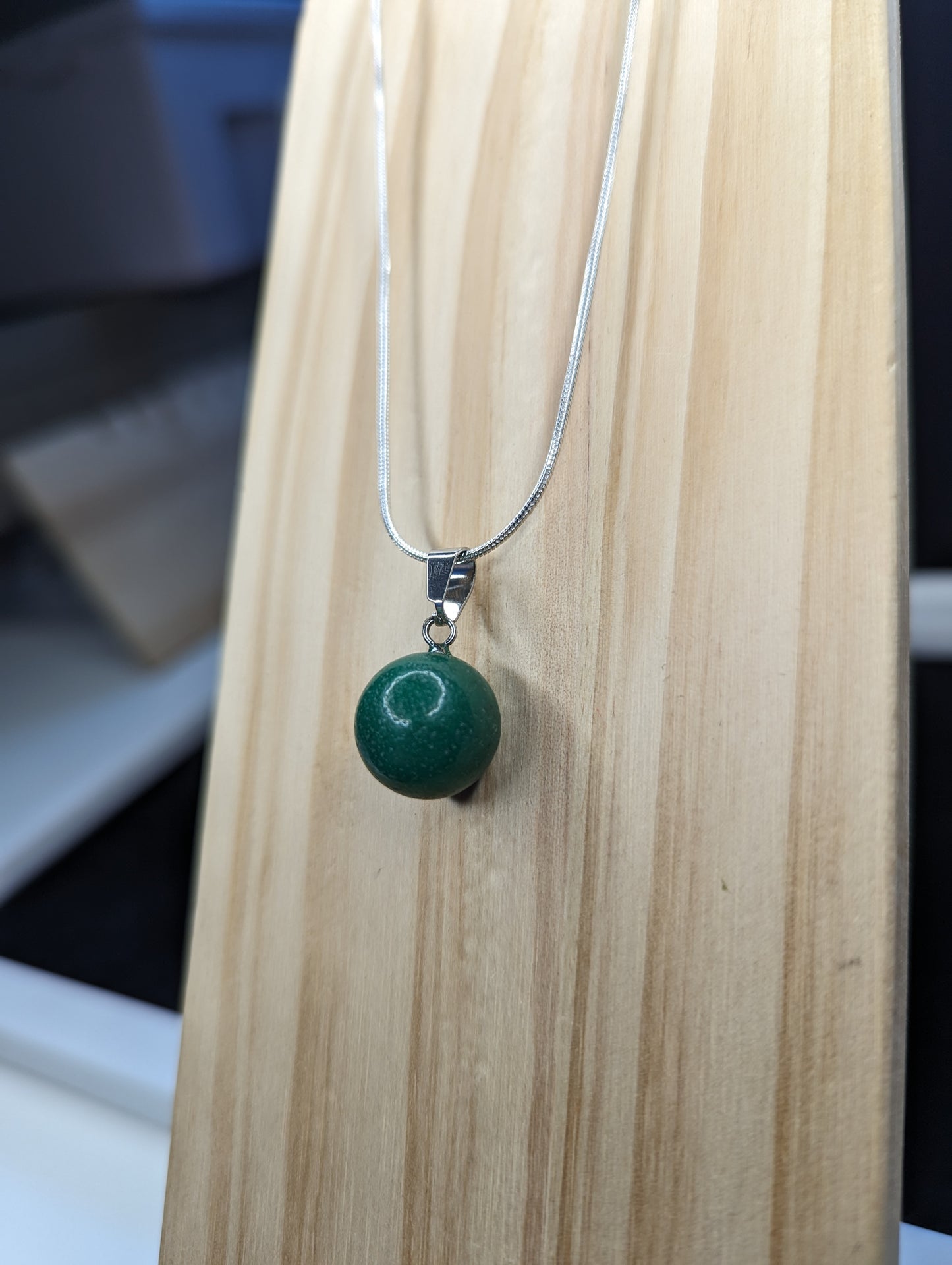 Sphere gemstone necklace image 13