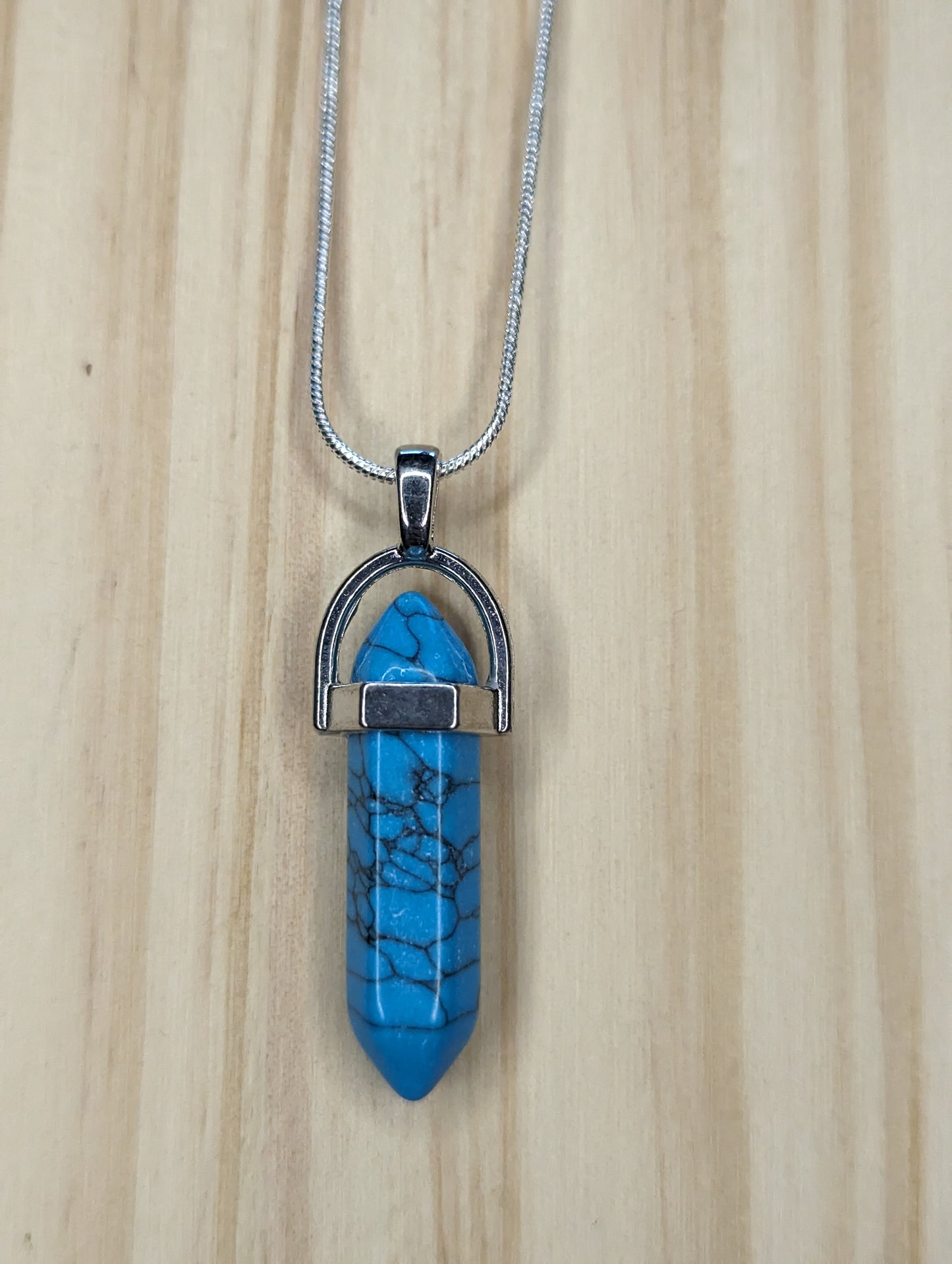 Bullet gemstone necklace image 5