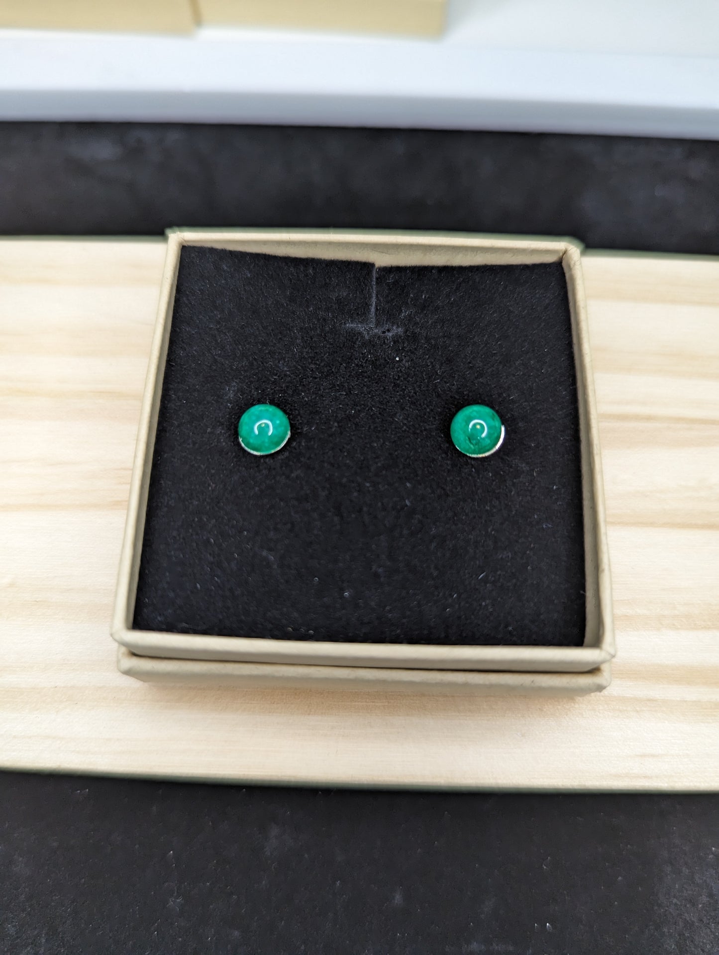 Sterling Silver & Gemstone Studs image 4