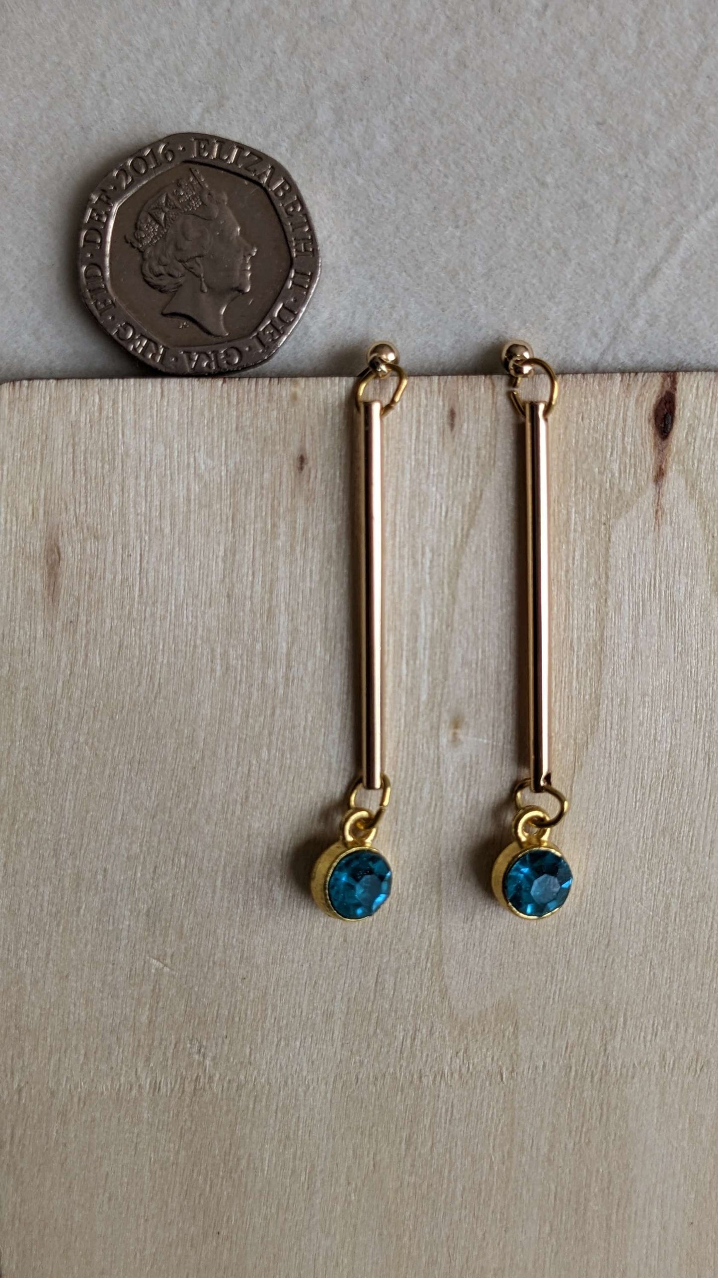 Gold Drop Turquoise image 1