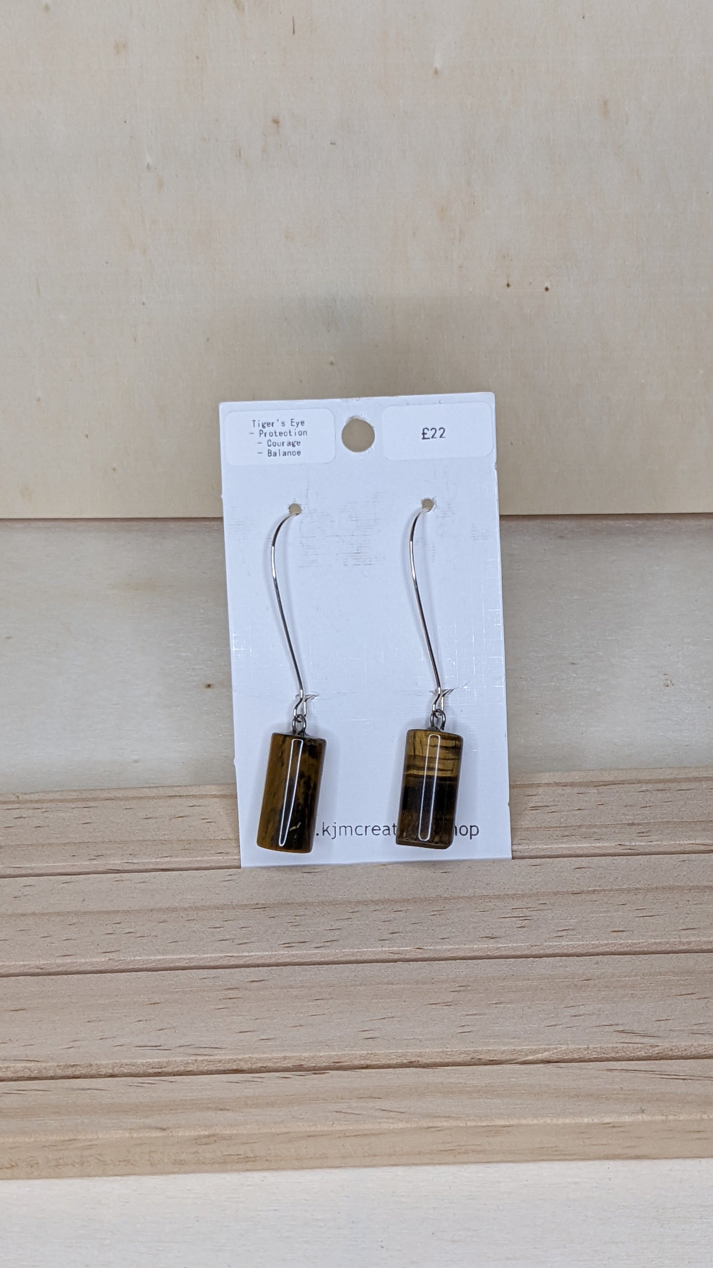 Cylinder Gemstone Earrings image 7