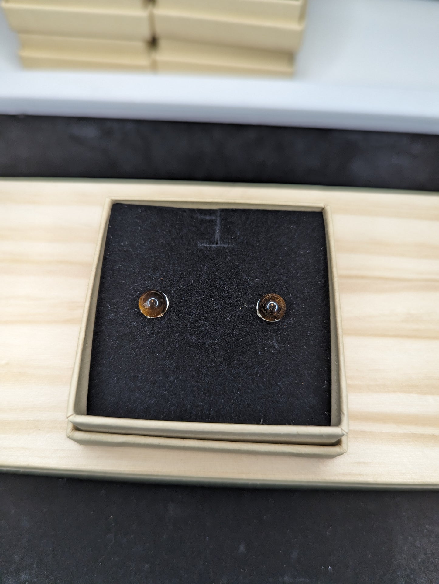Sterling Silver & Gemstone Studs image 12