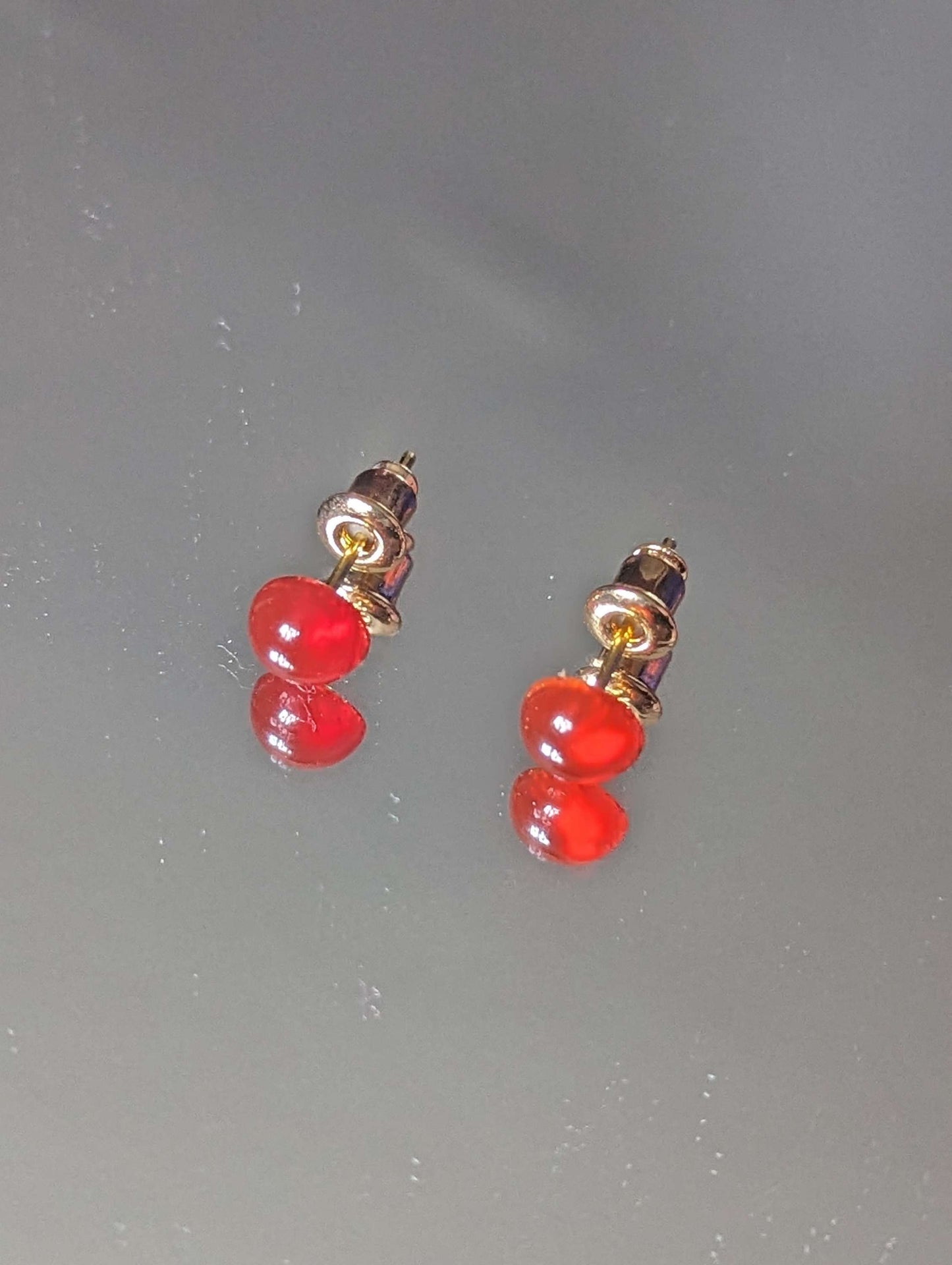 Gold Plated Gemstone Studs image 6
