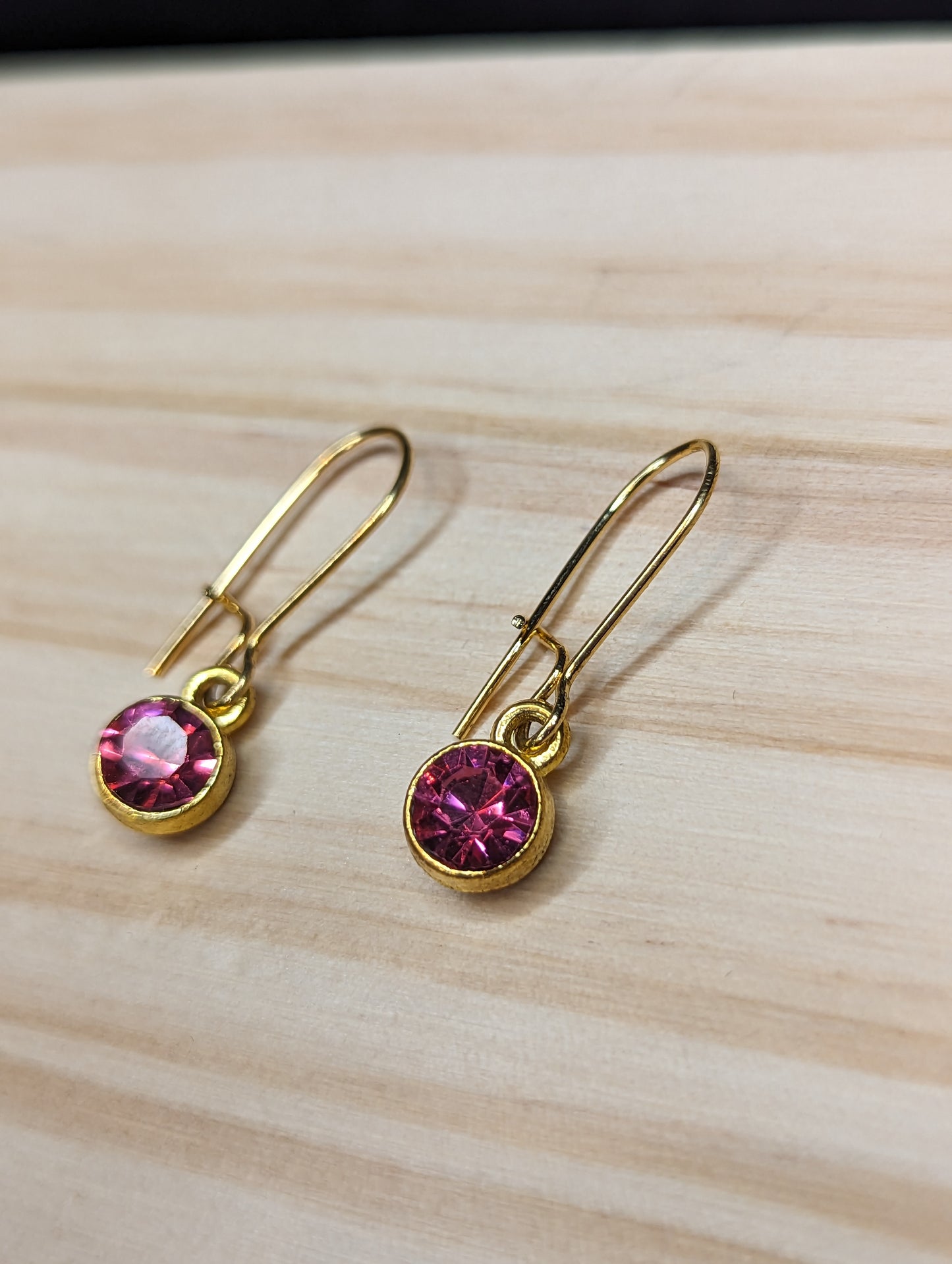 Small Gold earrings image 3