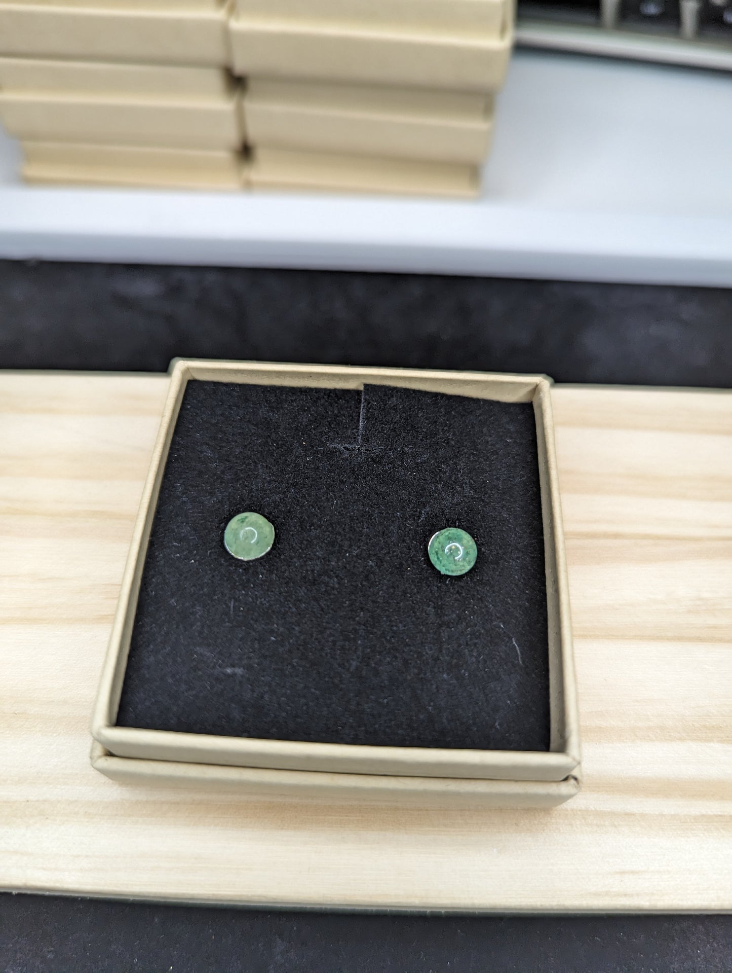 Sterling Silver & Gemstone Studs image 5