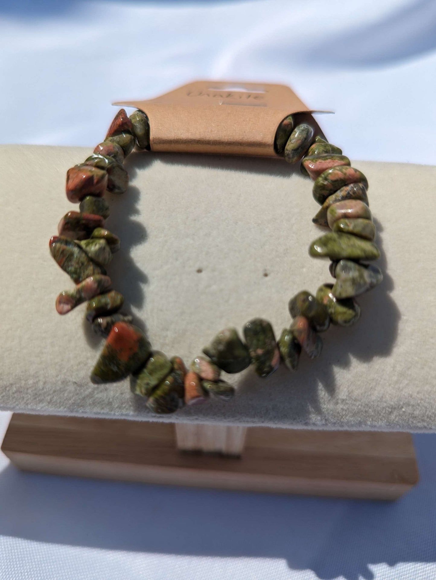 Gemstone chip bracelets image 9