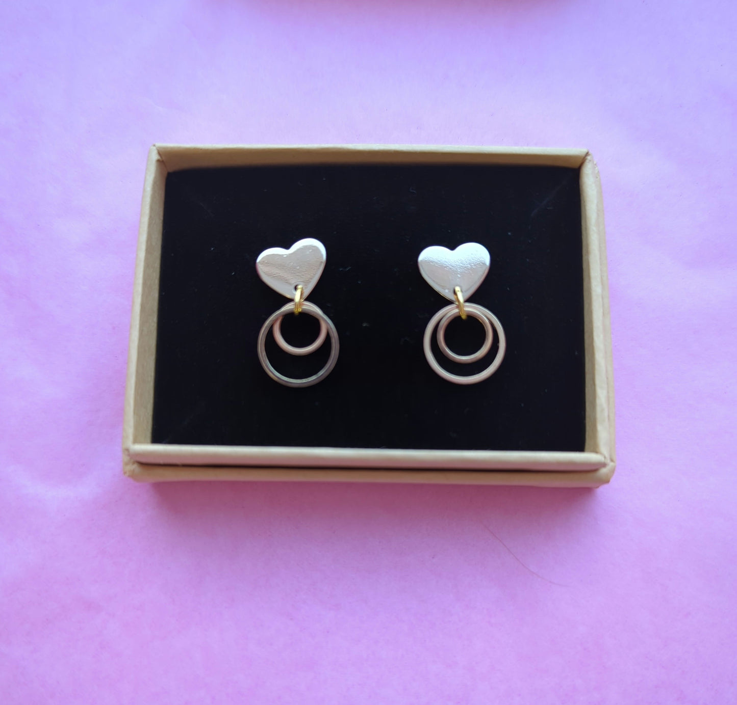 Heart studs image 0