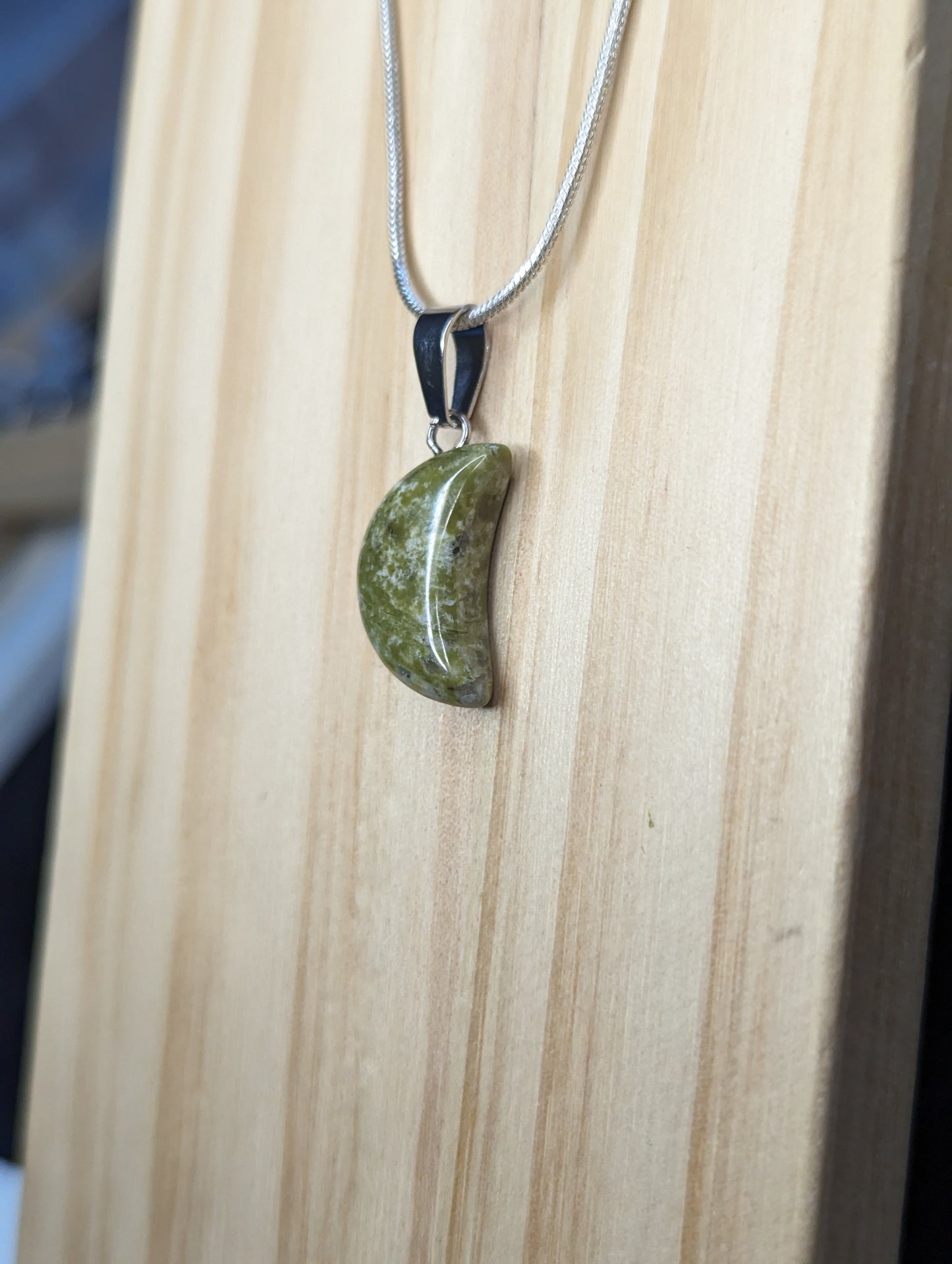 Moon Gemstone Necklace image 2