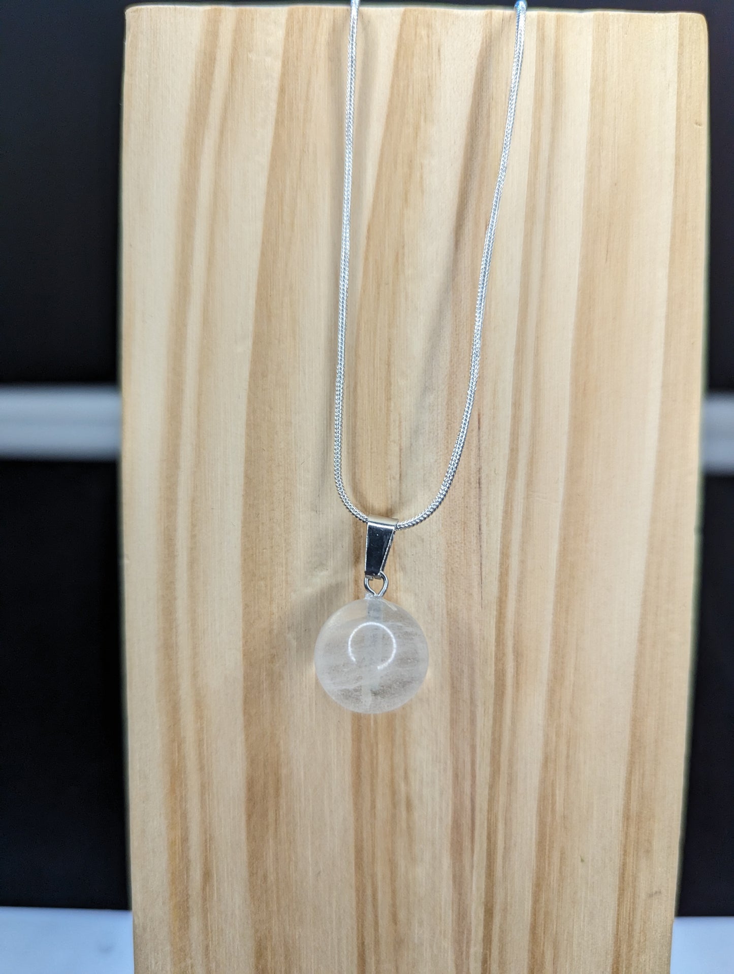 Sphere gemstone necklace image 8