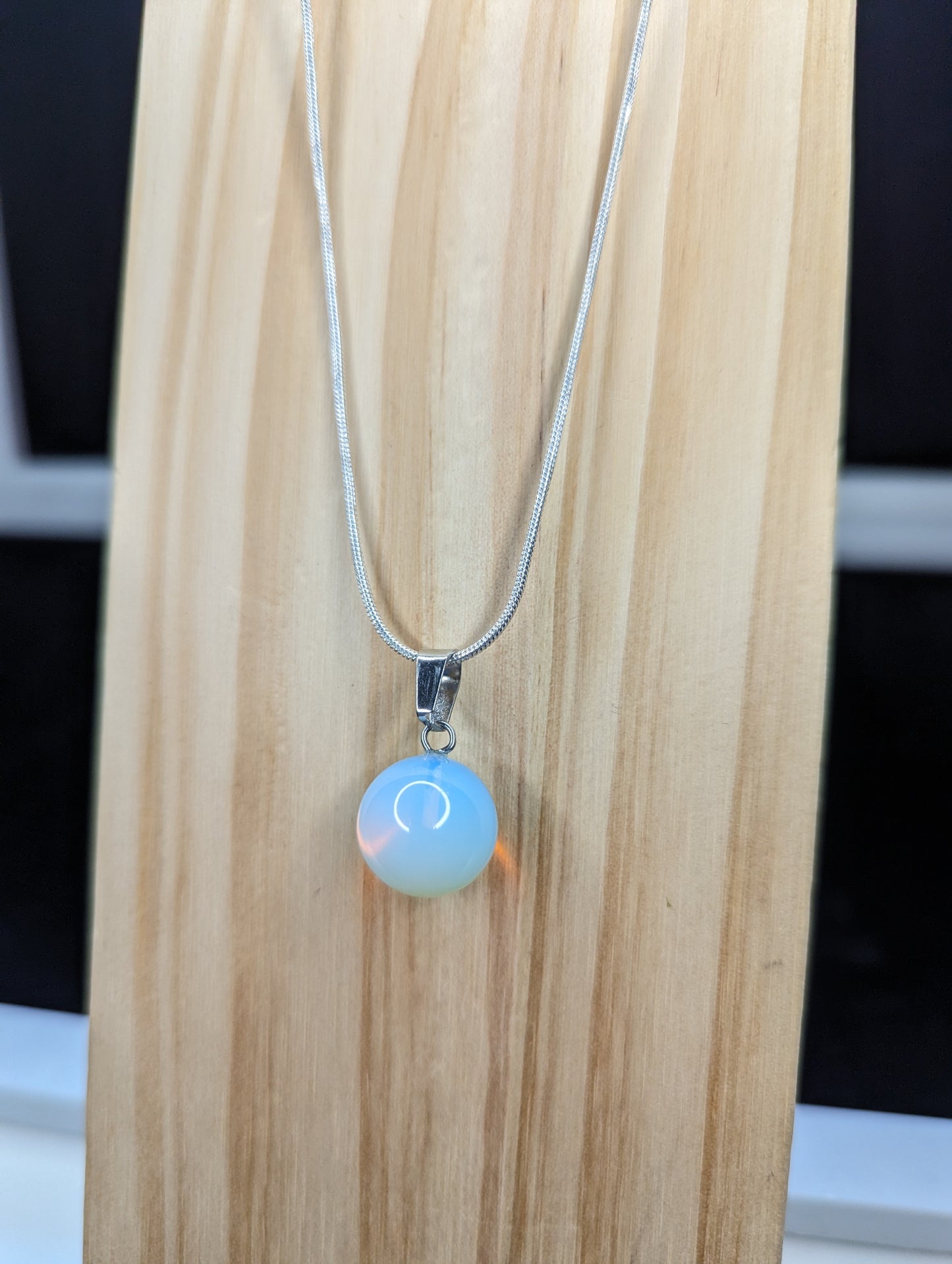 Sphere gemstone necklace image 6