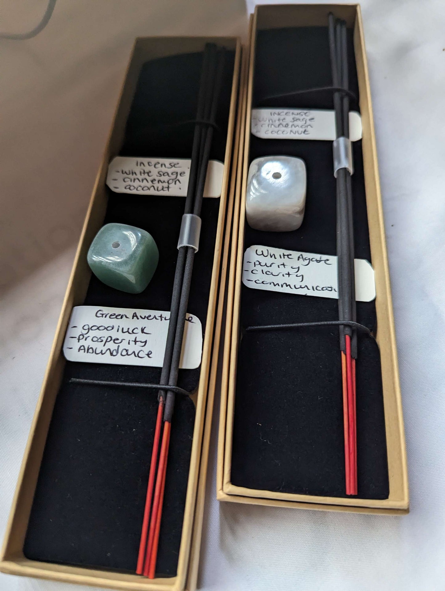 Gemstone incense holder image 2