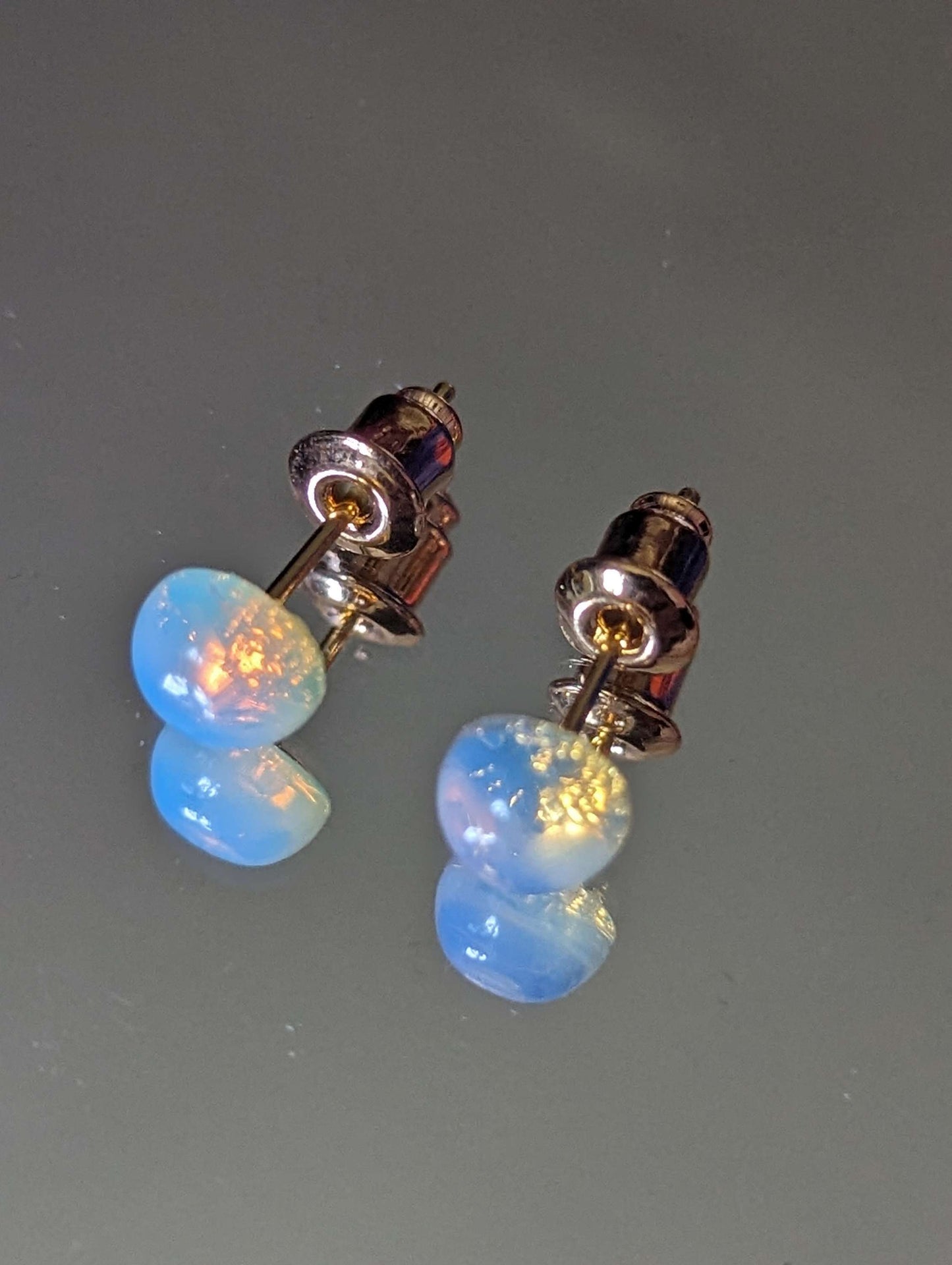 Gold Plated Gemstone Studs image 8