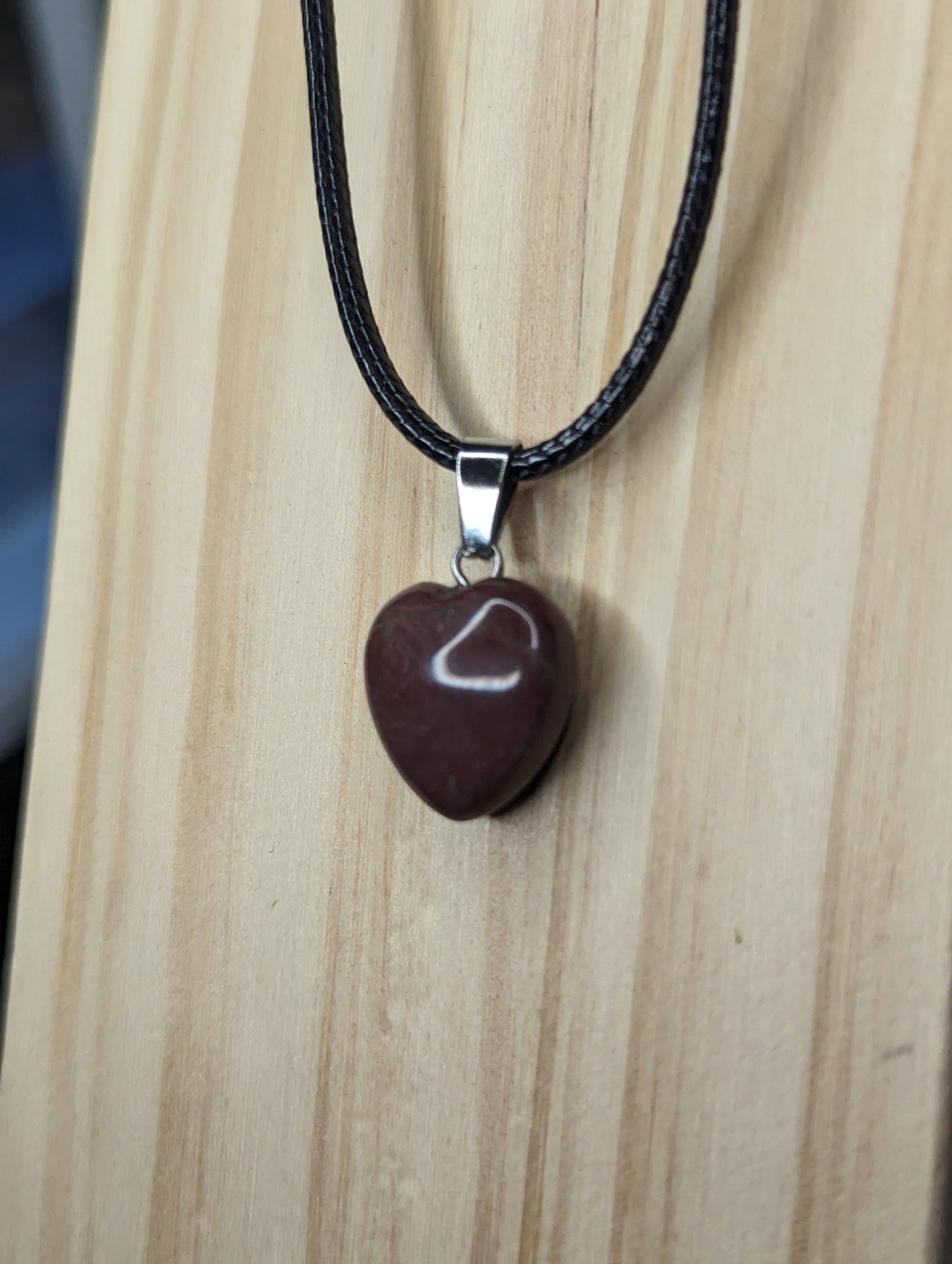 Heart Gemstone Necklace image 2