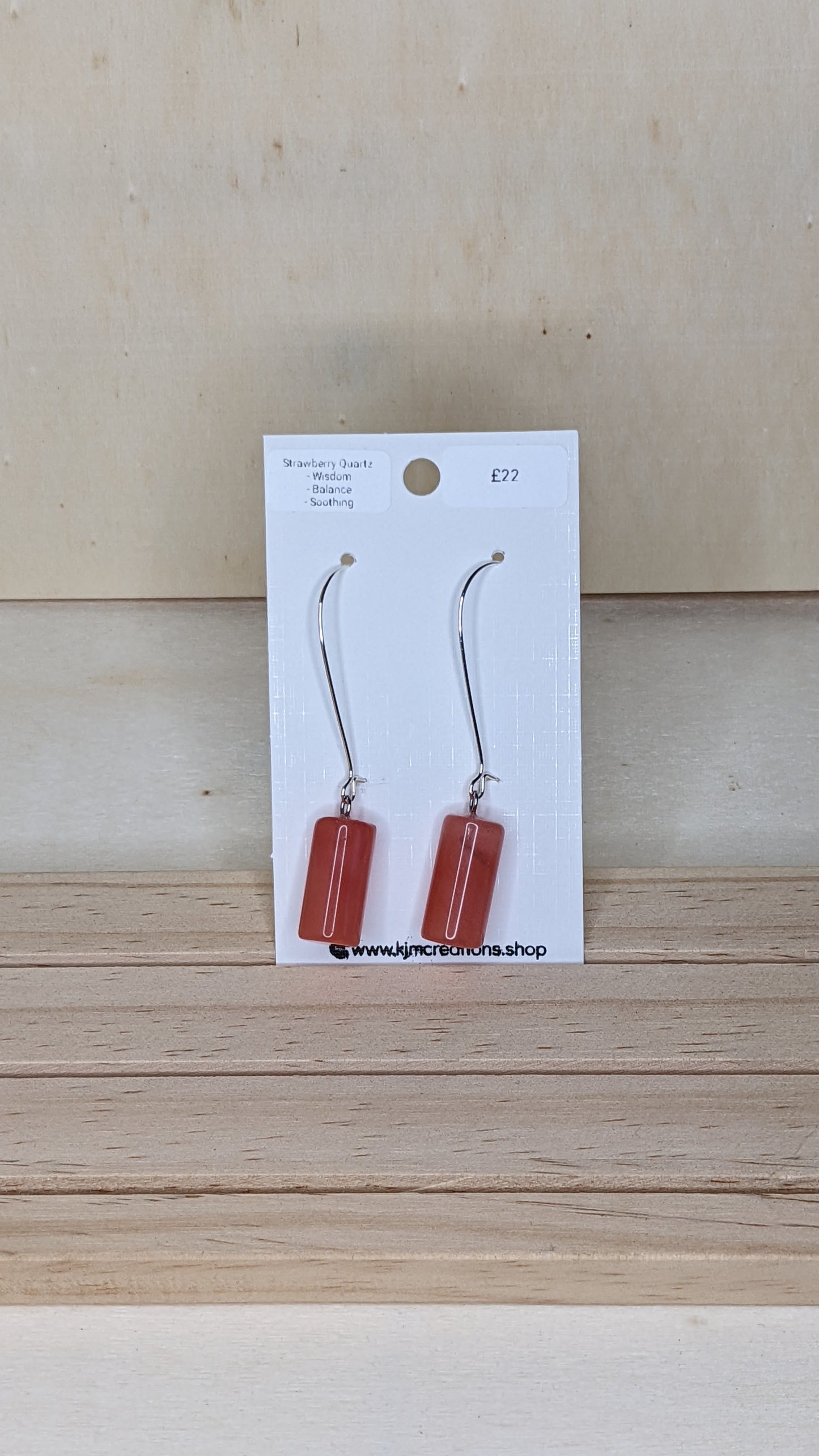 Cylinder Gemstone Earrings image 5