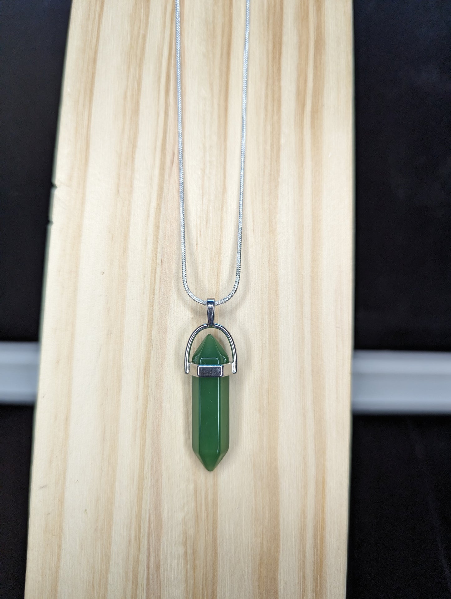 Bullet gemstone necklace image 0