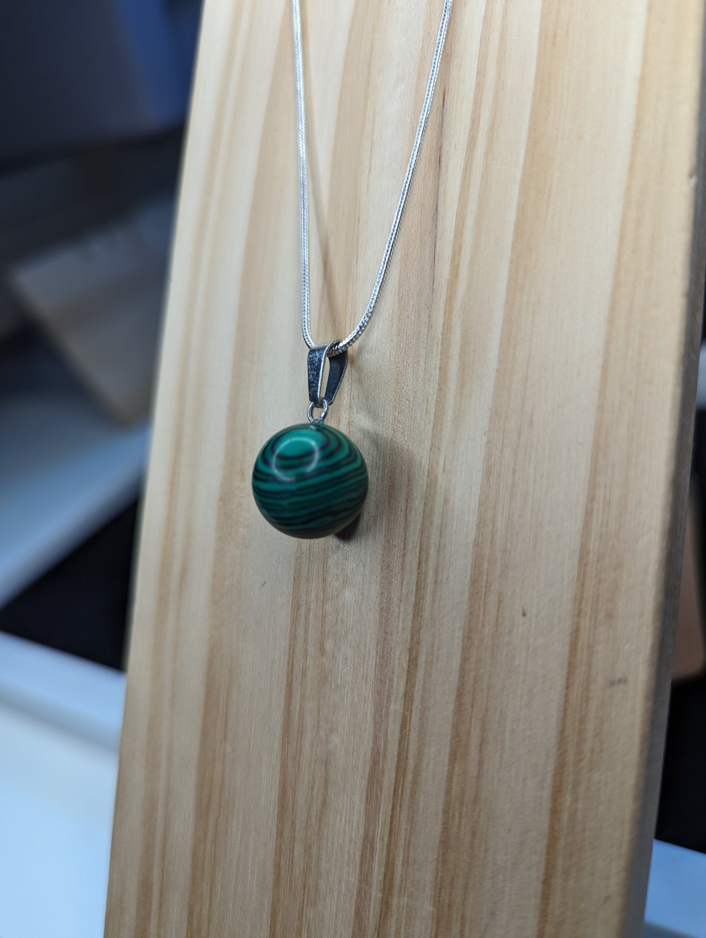 Sphere gemstone necklace image 12