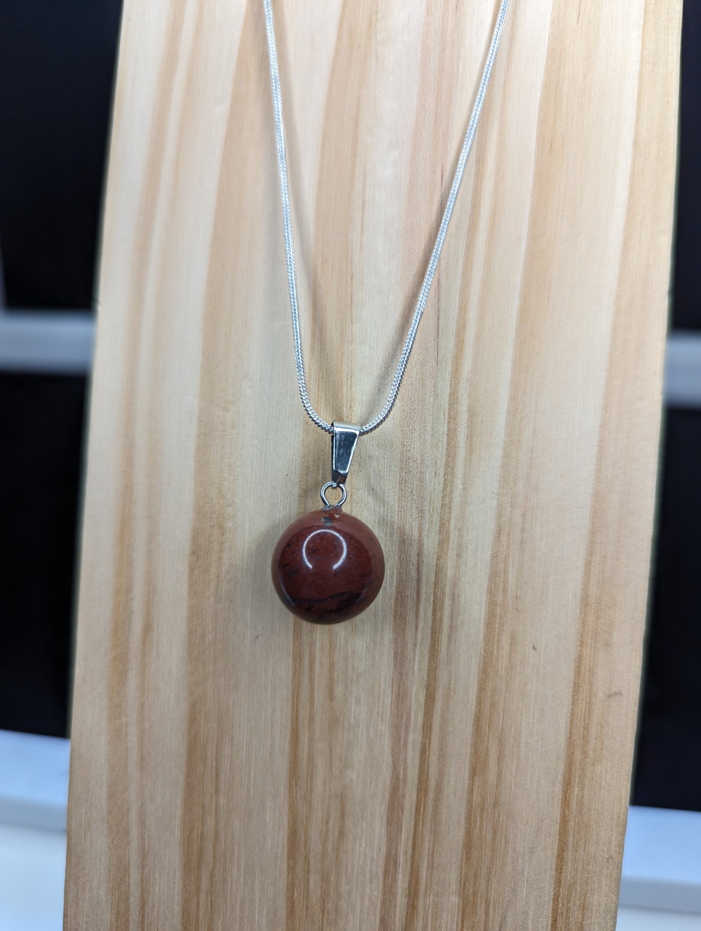 Sphere gemstone necklace image 9