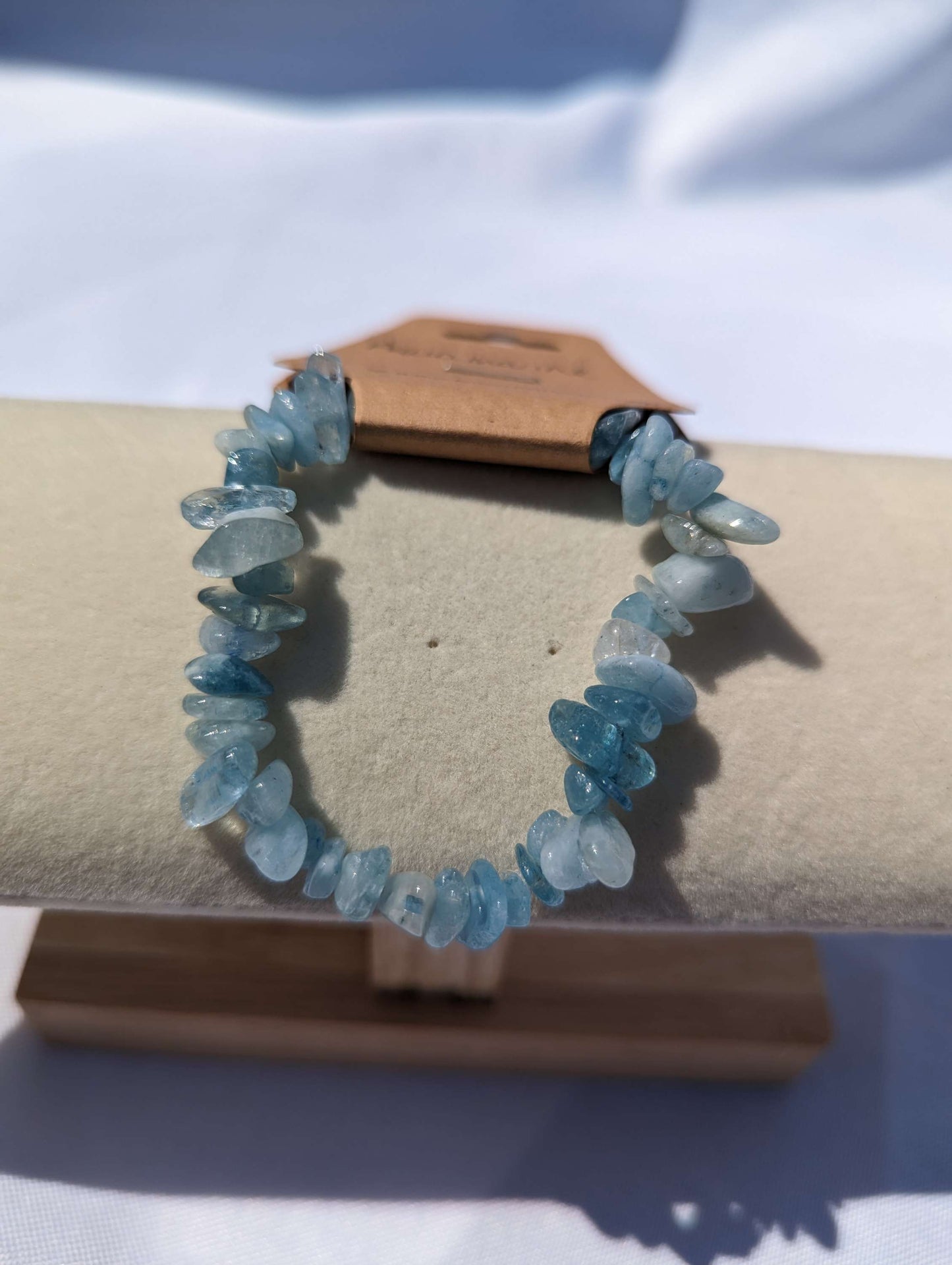 Gemstone chip bracelets image 4