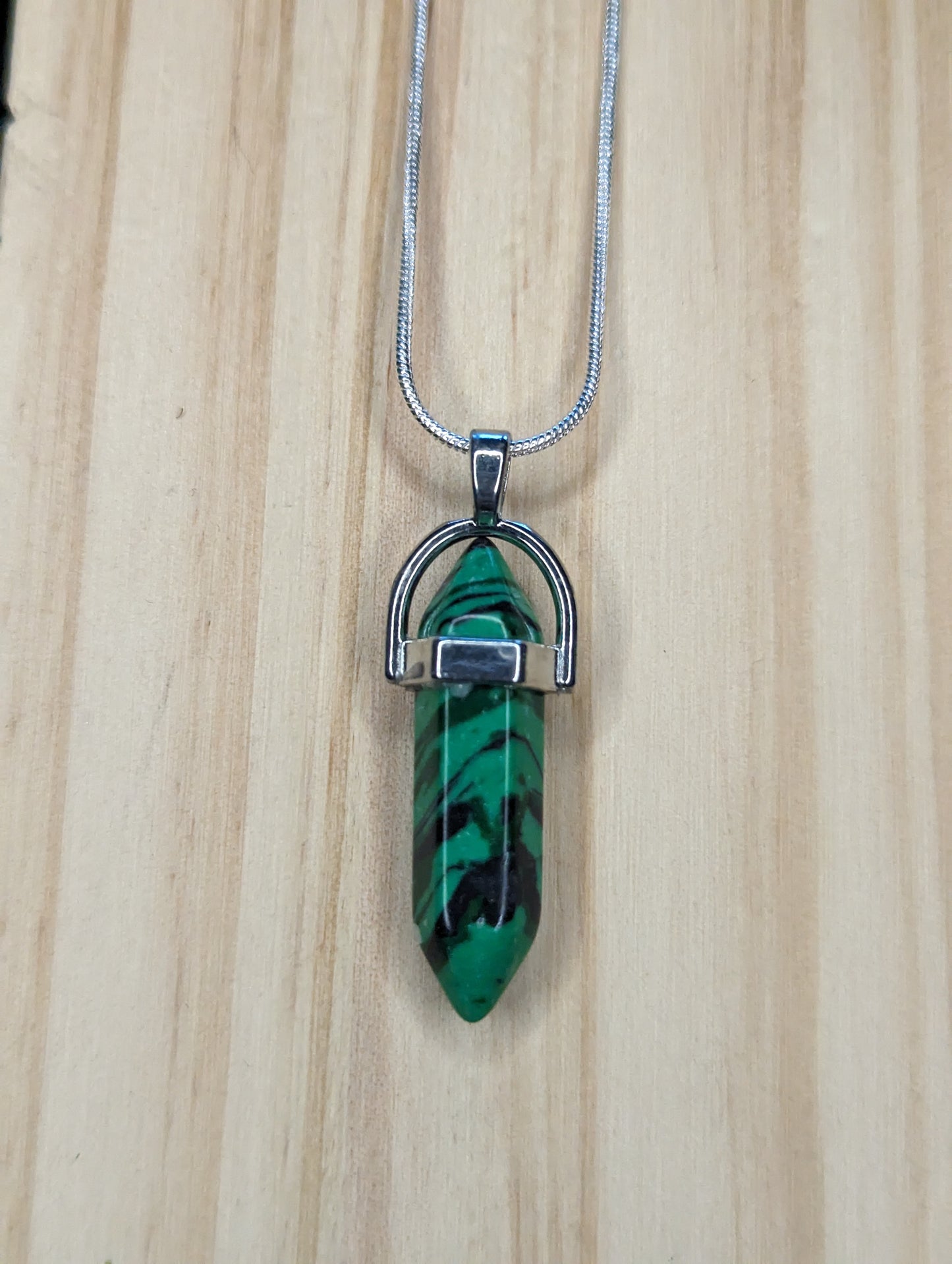 Bullet gemstone necklace image 7