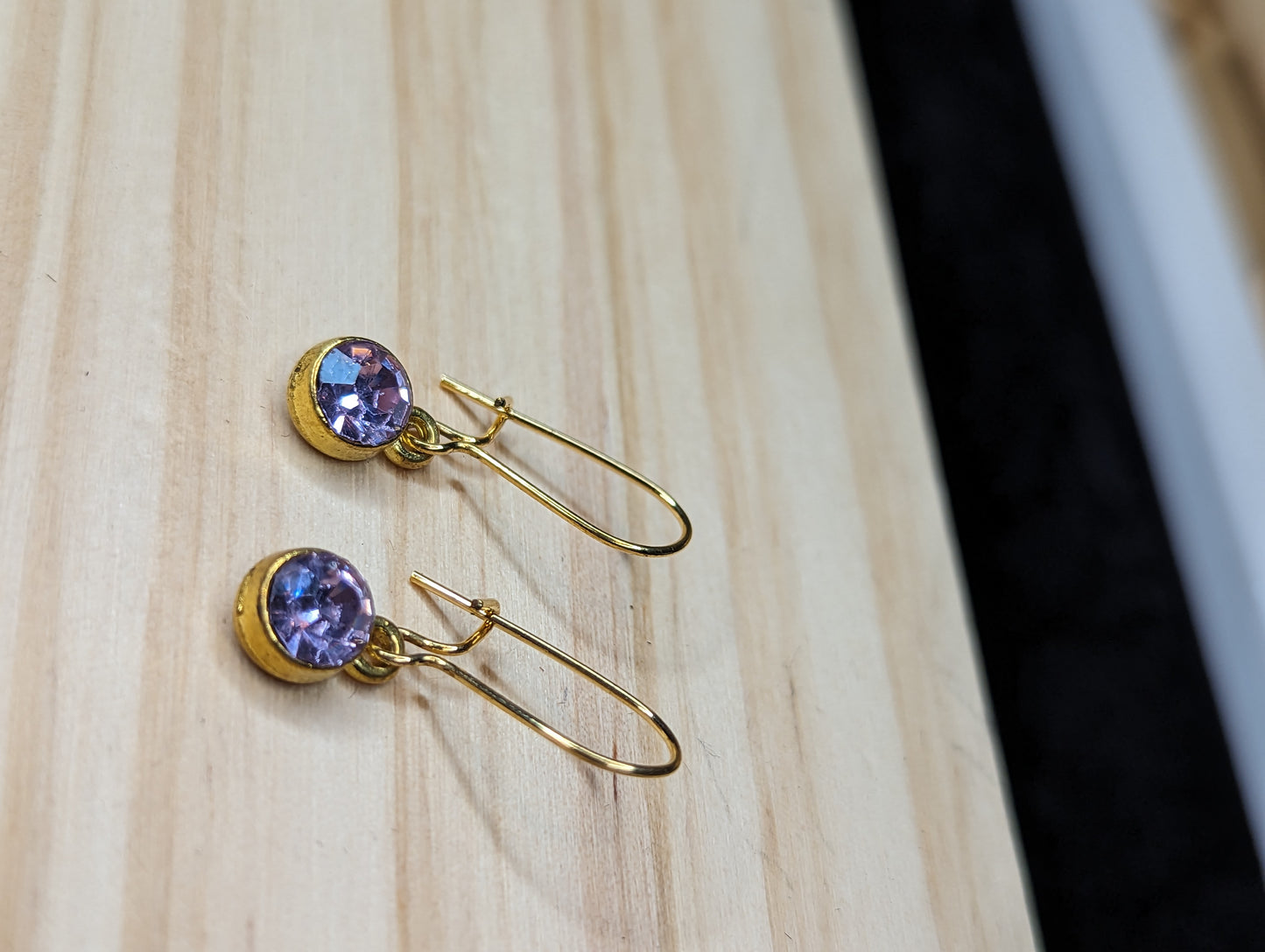 Small Gold earrings image 7