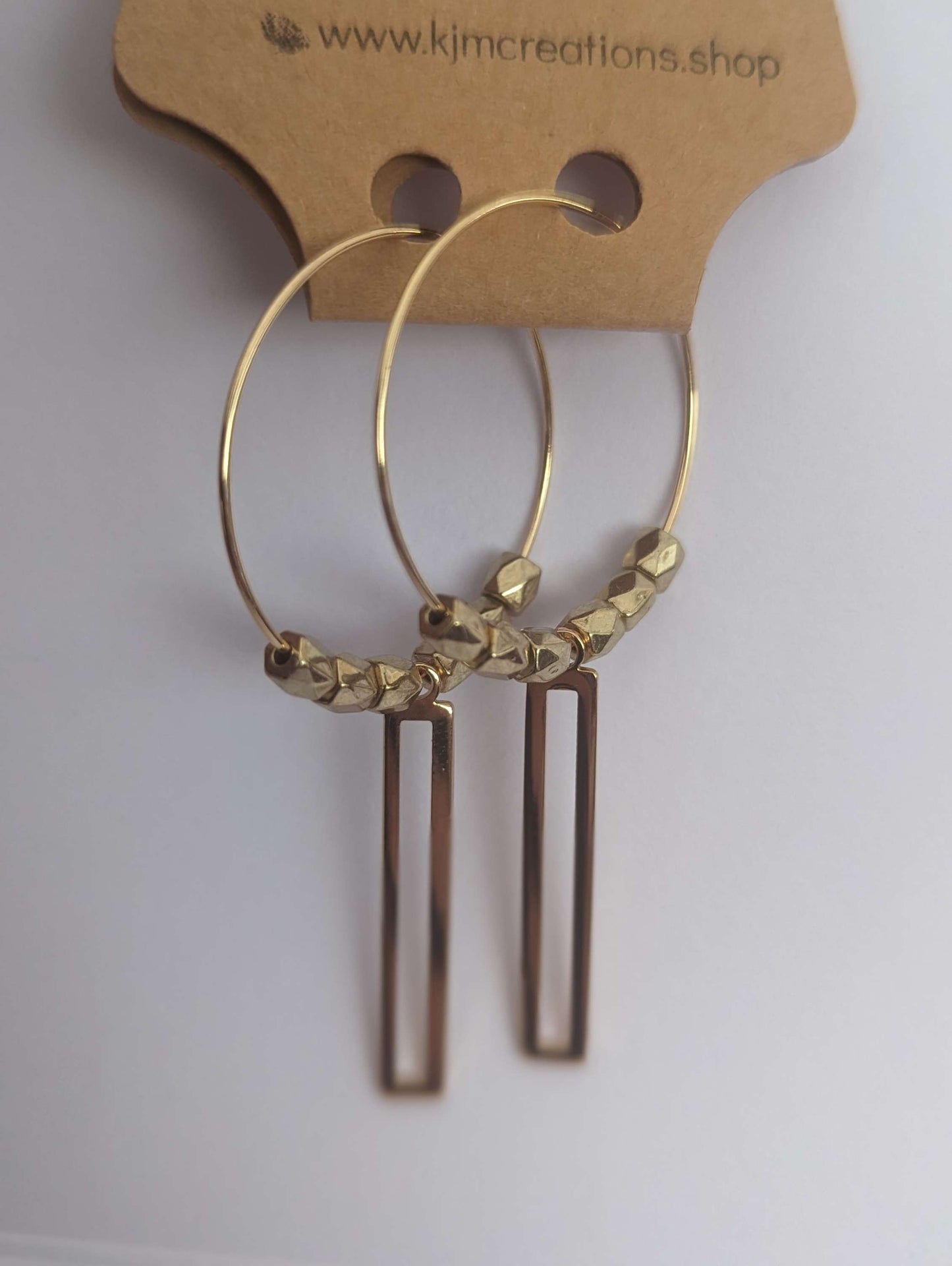 Rectangle drop hoops image 0
