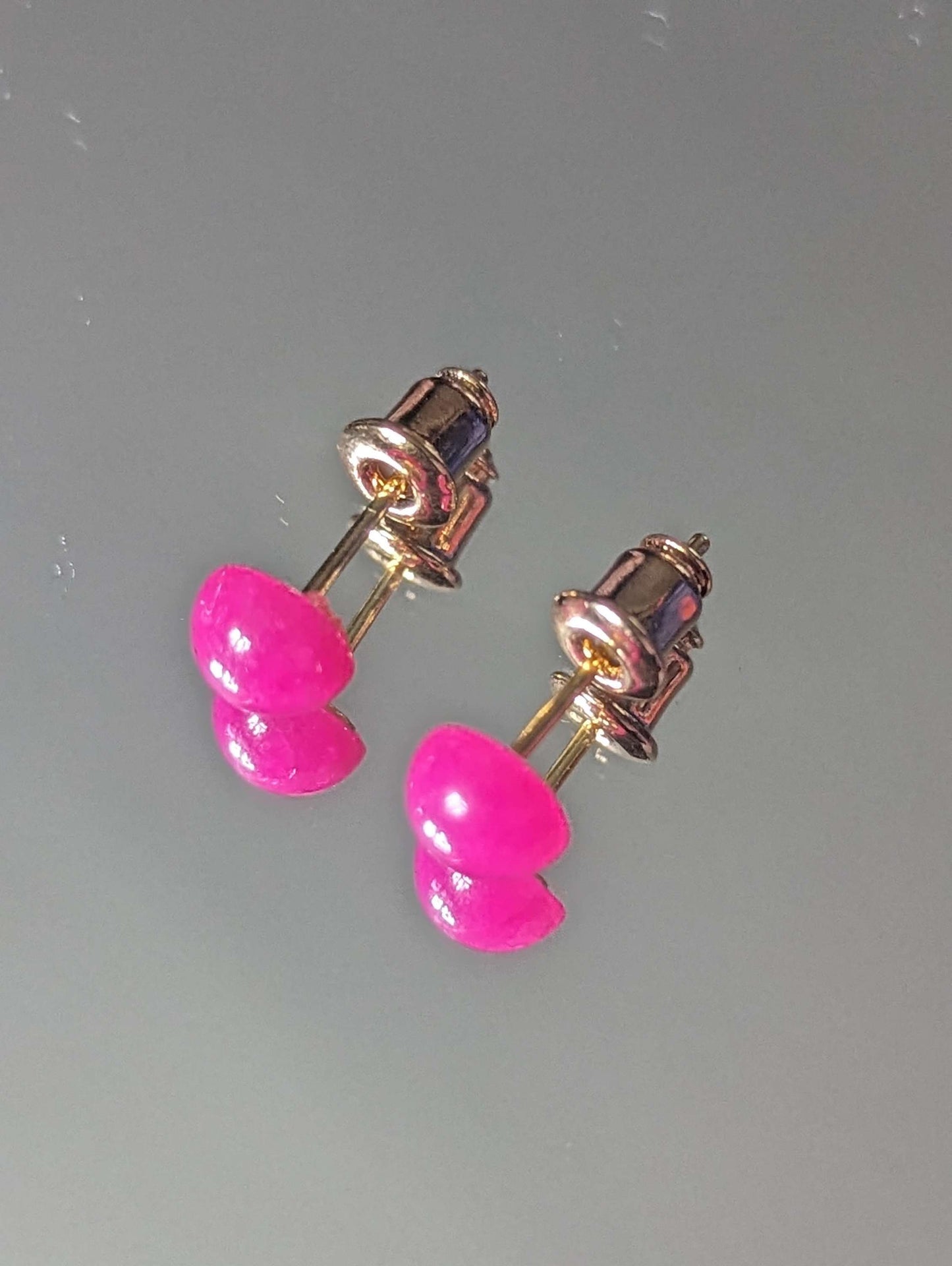 Gold Plated Gemstone Studs image 7