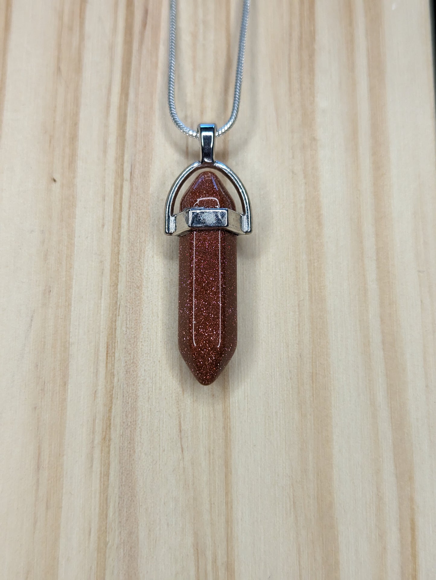 Bullet gemstone necklace image 4