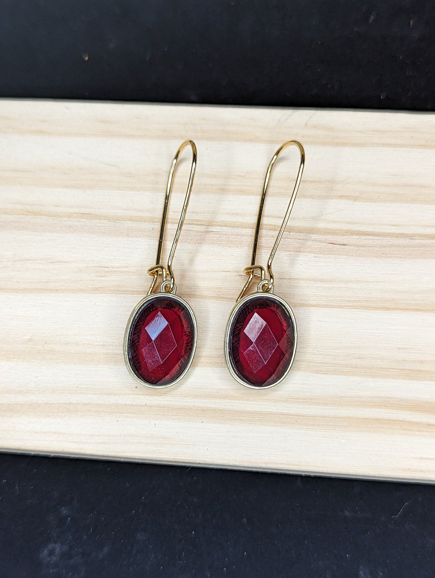 Gold Earrings image 2