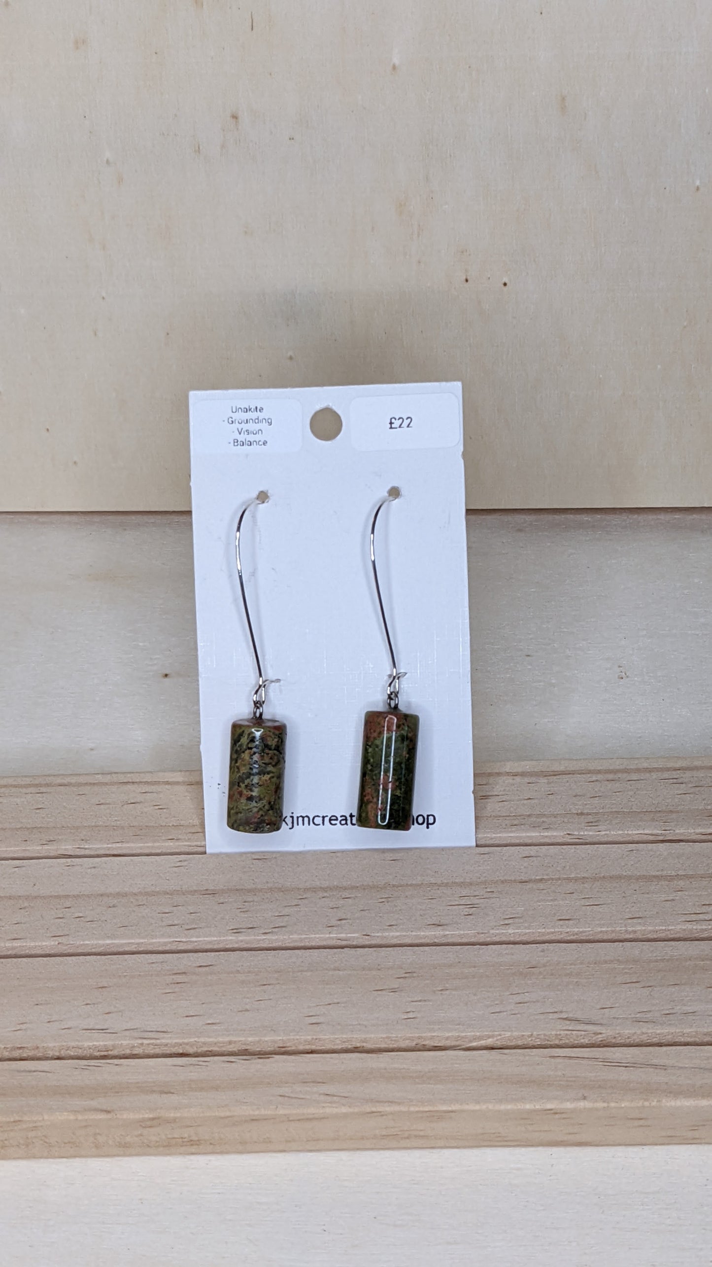 Cylinder Gemstone Earrings image 8