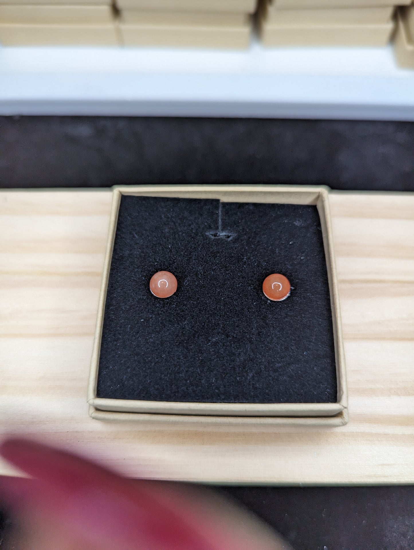 Sterling Silver & Gemstone Studs image 13