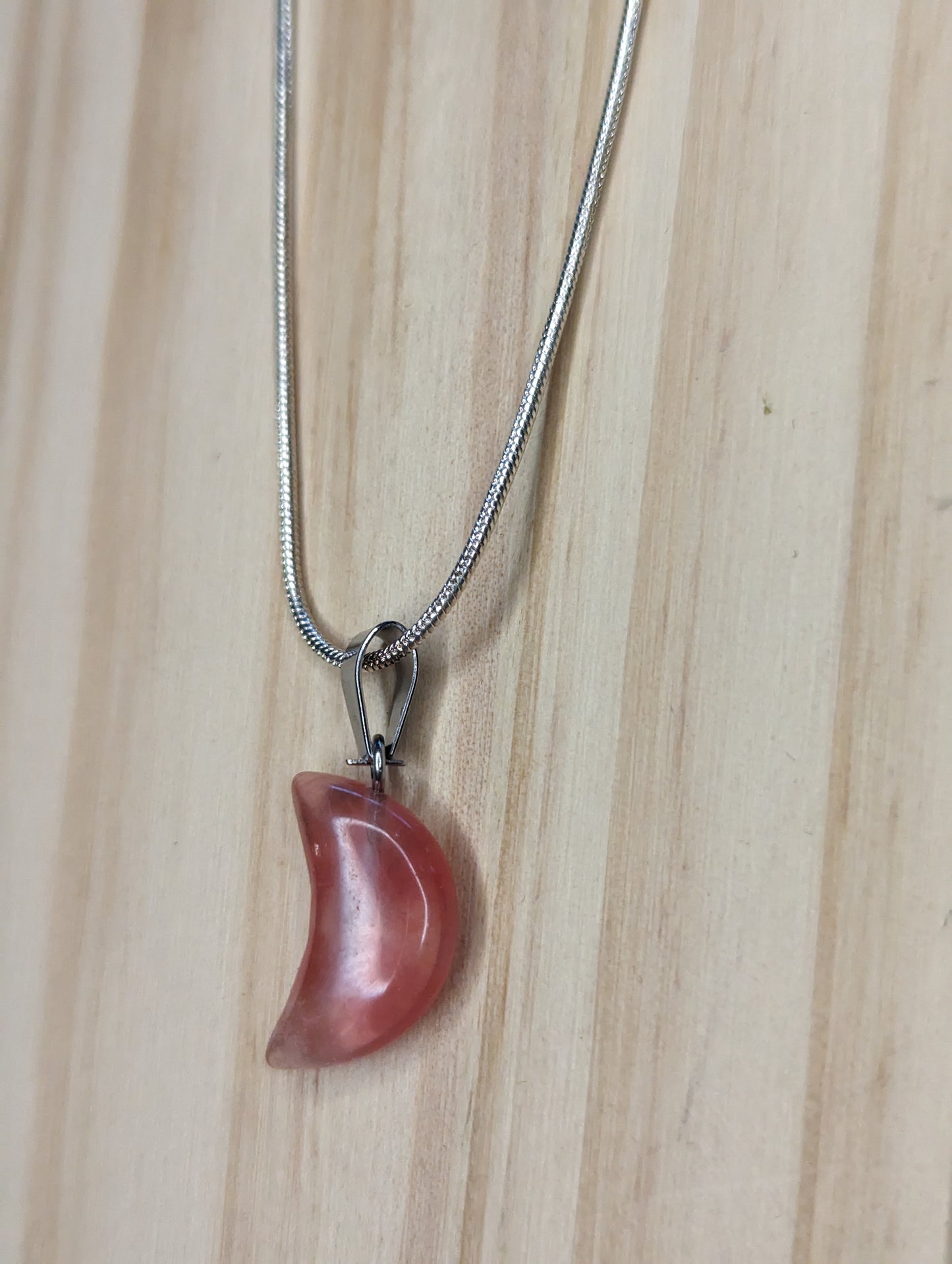 Moon Gemstone Necklace image 3