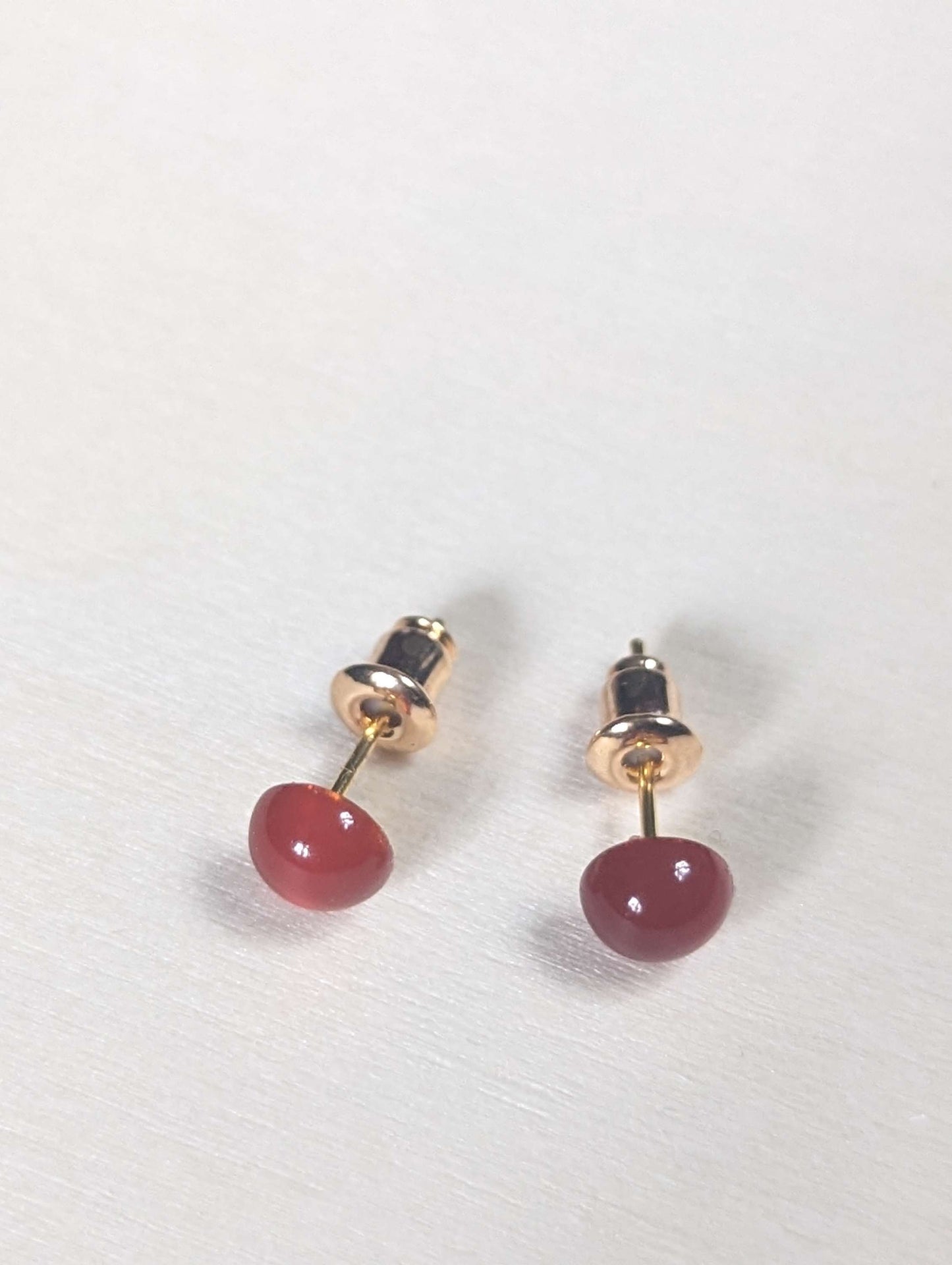 Gold Plated Gemstone Studs image 5