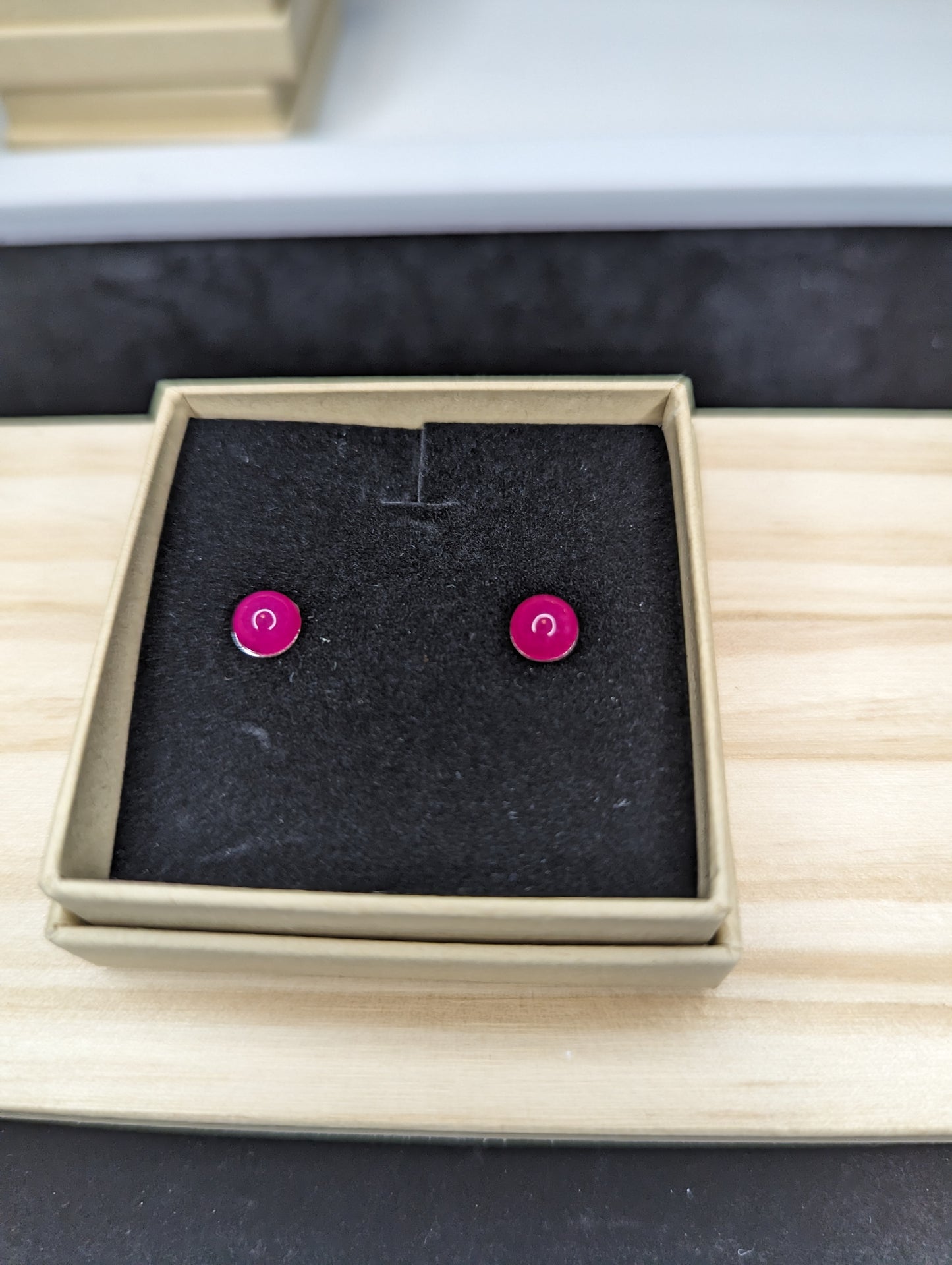 Sterling Silver & Gemstone Studs image 8
