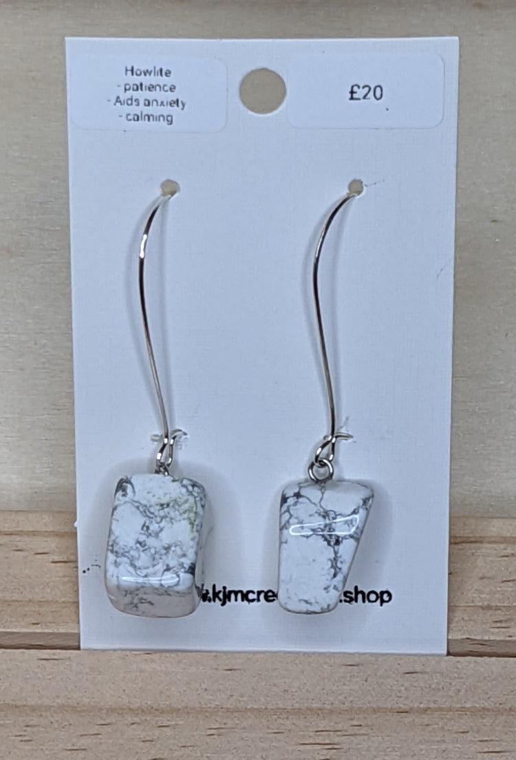 Nugget Gemstone Earrings image 2