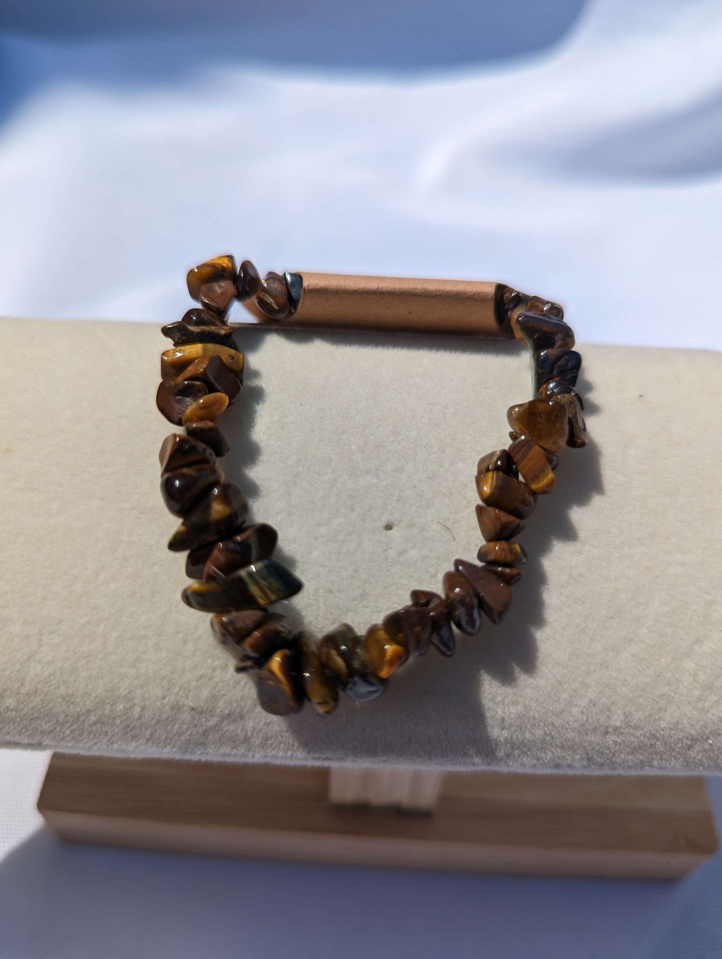 Gemstone chip bracelets image 10