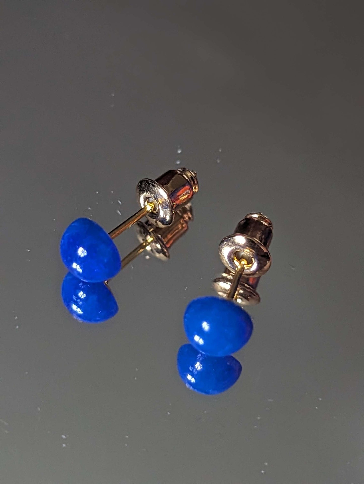 Gold Plated Gemstone Studs image 9