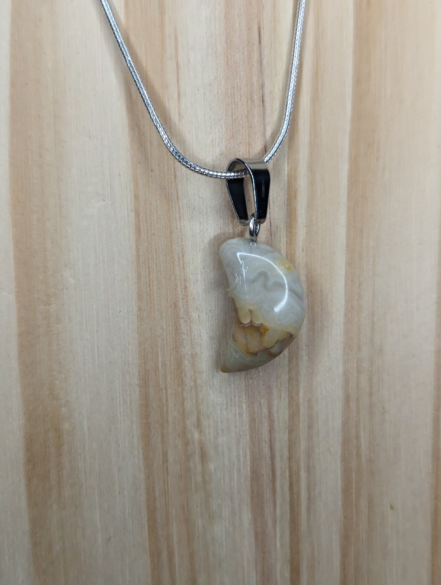 Moon Gemstone Necklace image 1