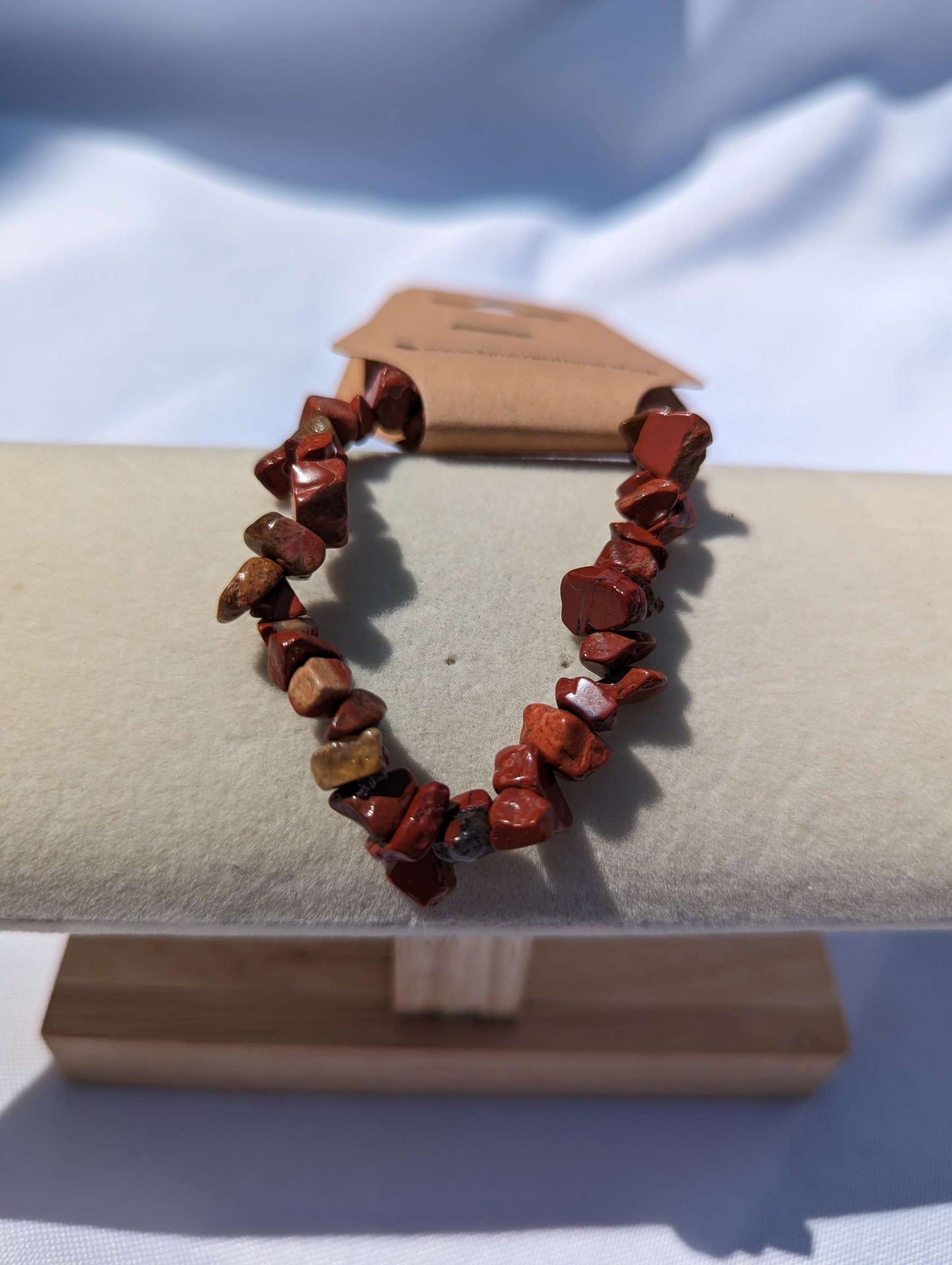 Gemstone chip bracelets image 6