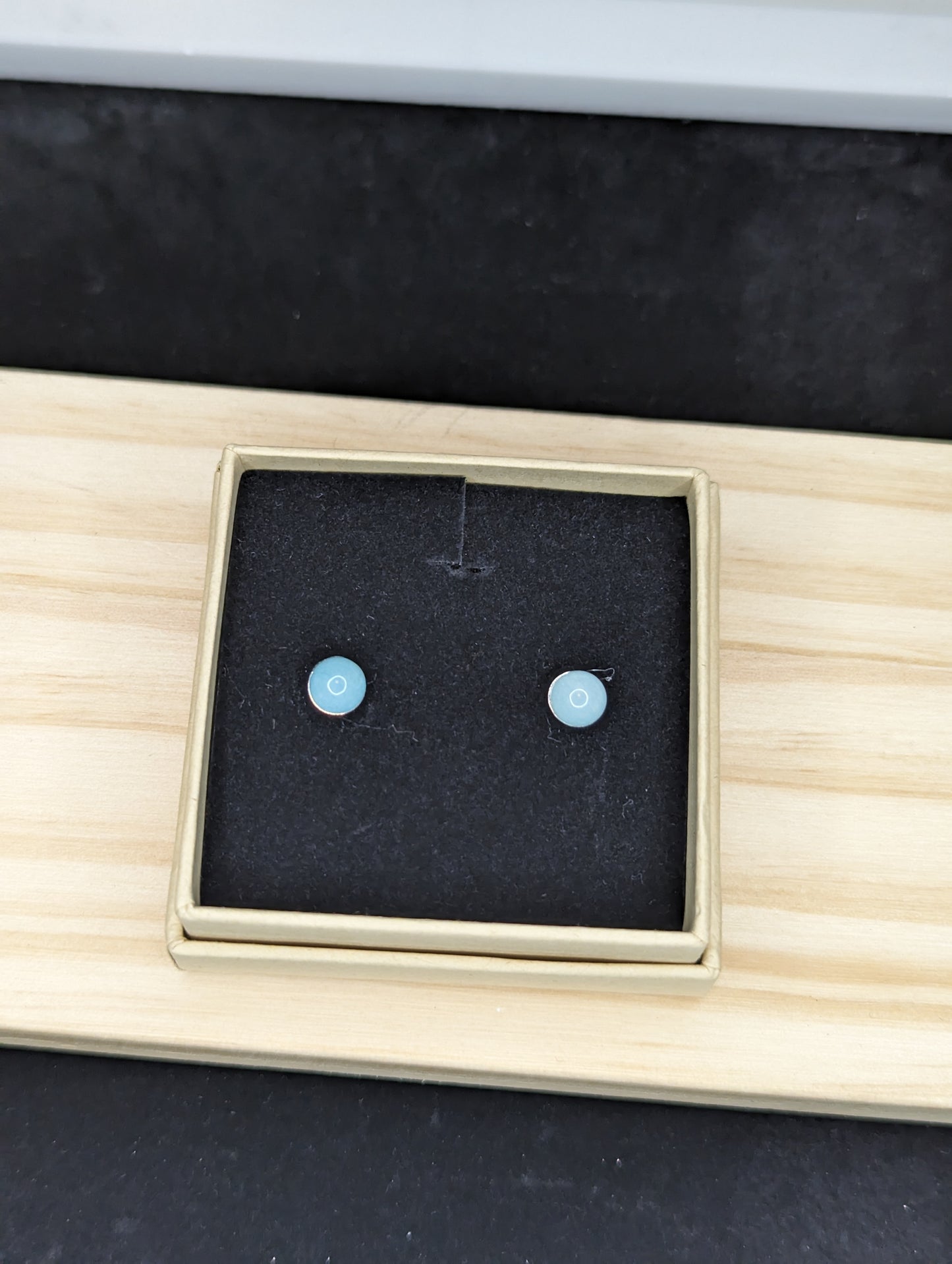 Sterling Silver & Gemstone Studs image 2