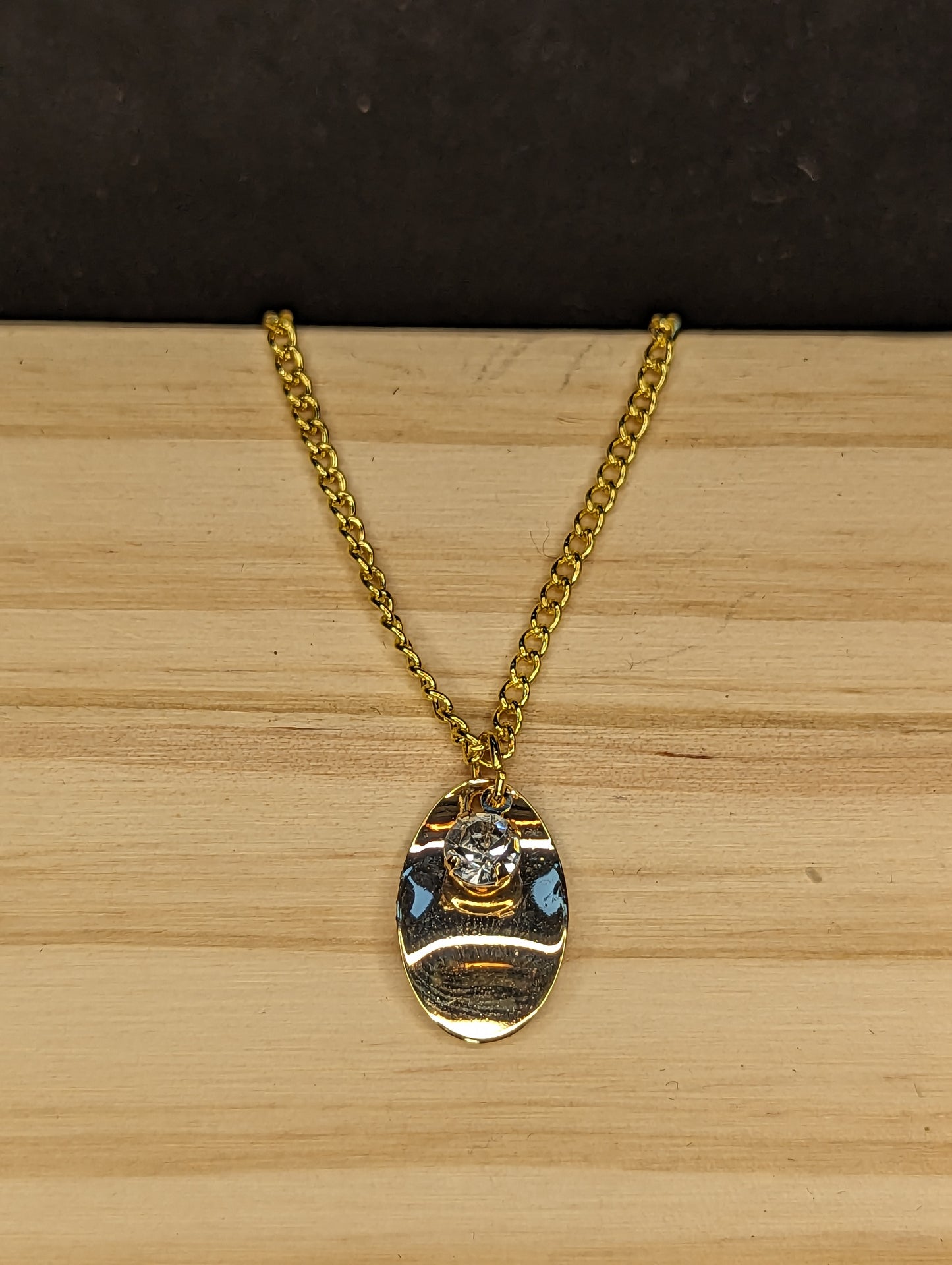 Gold Wave Necklace image 1