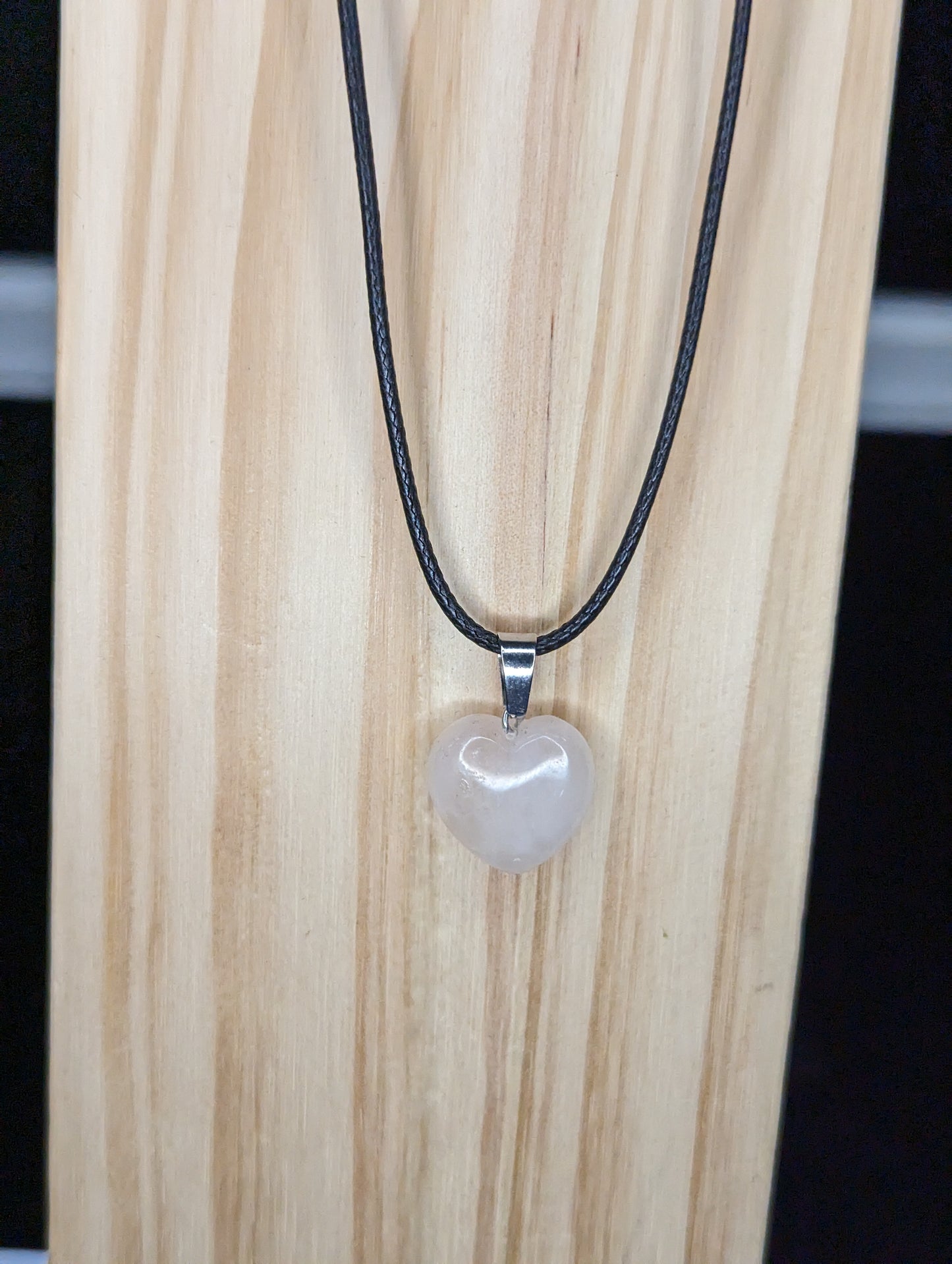 Heart Gemstone Necklace image 1