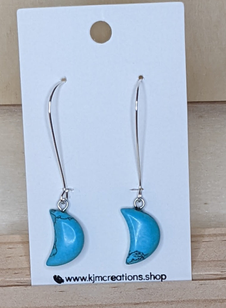 Moon Gemstone Earrings image 7
