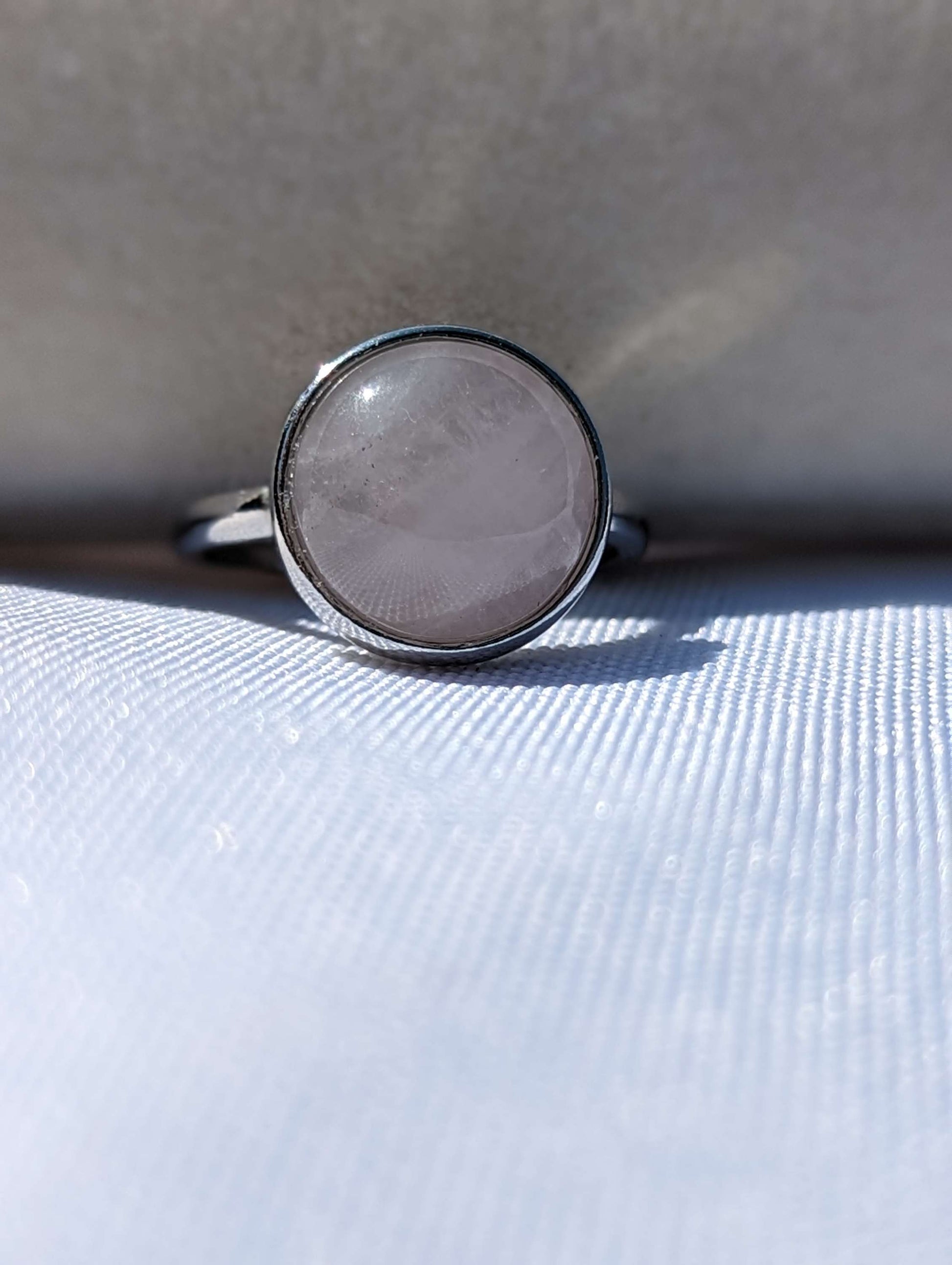 Sterling silver gemstone ring image 5