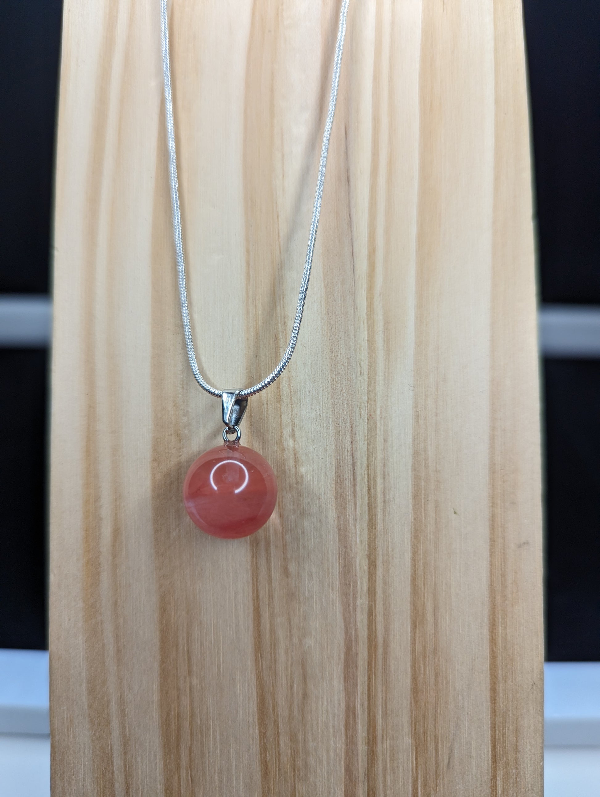 Sphere gemstone necklace  image 7