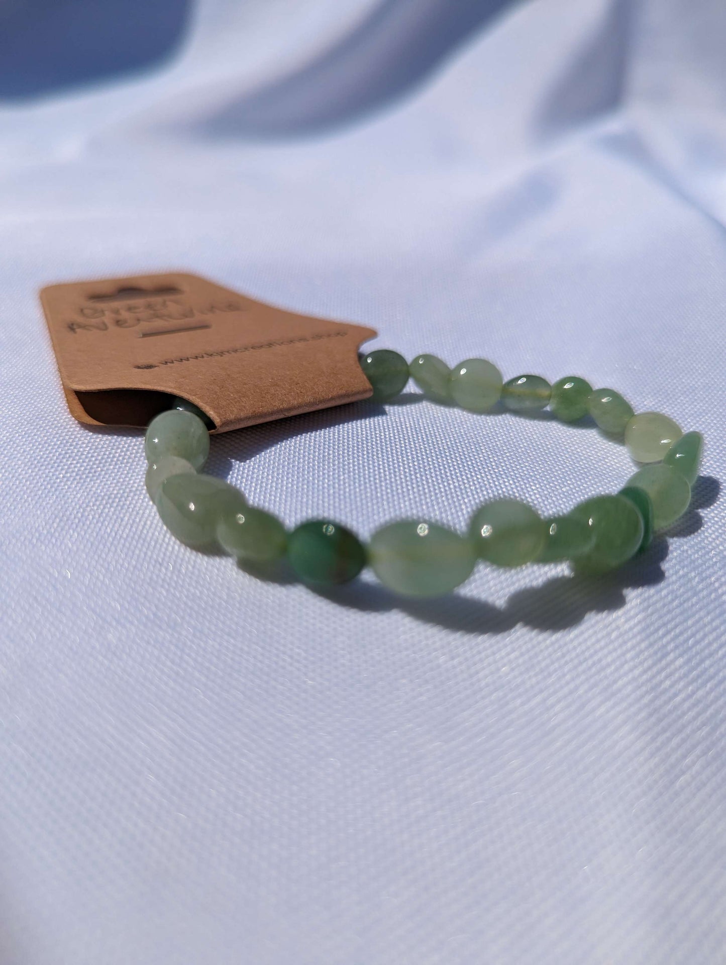 Gemstone nugget bracelets image 6