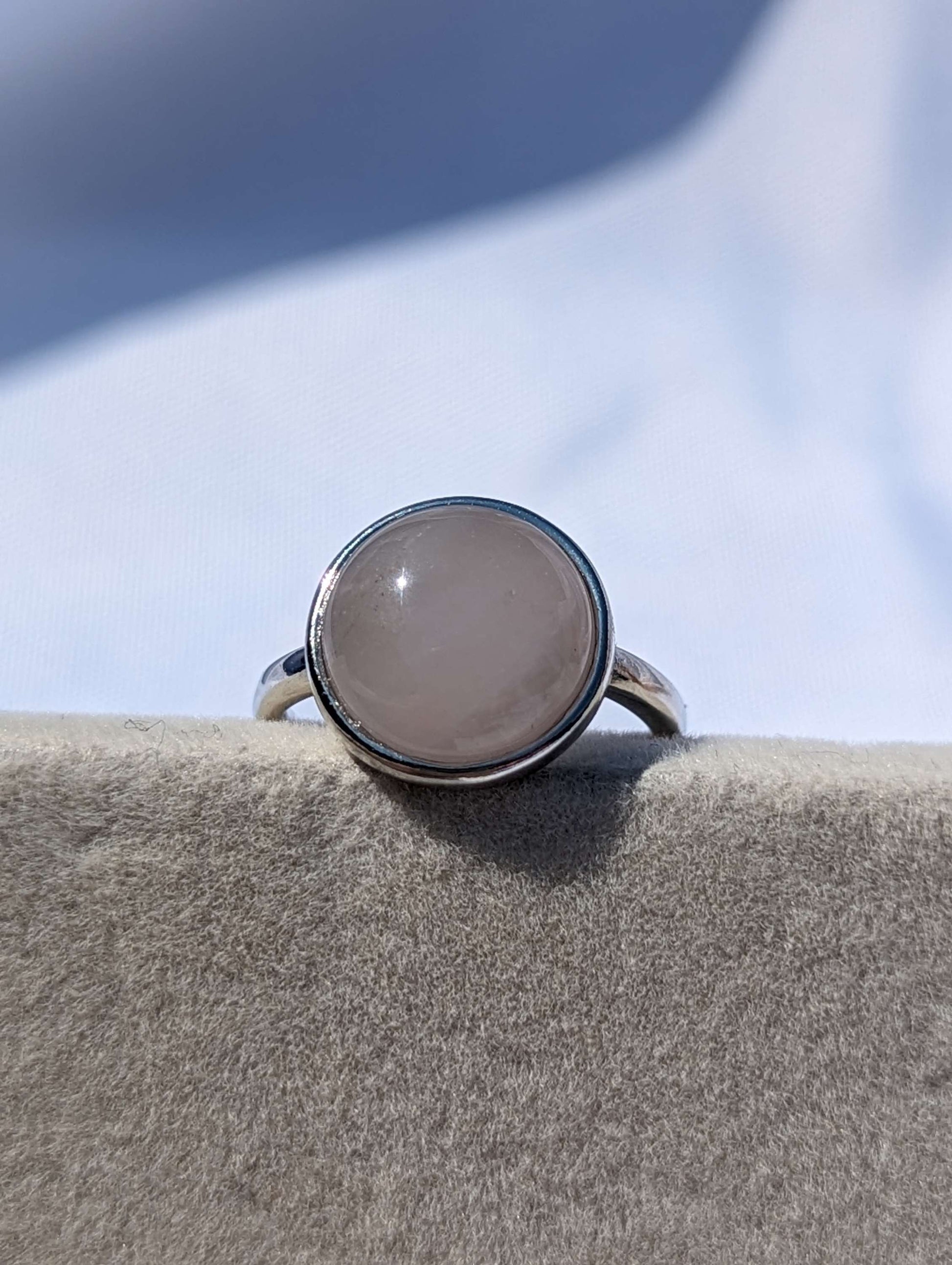 Sterling silver gemstone ring image 8