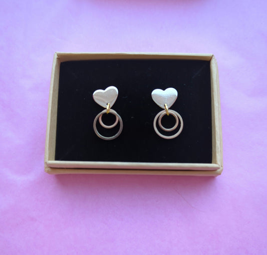 Heart studs  image 0