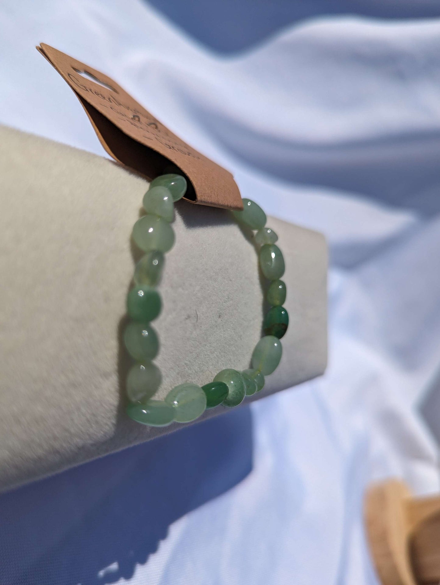 Gemstone nugget bracelets image 3