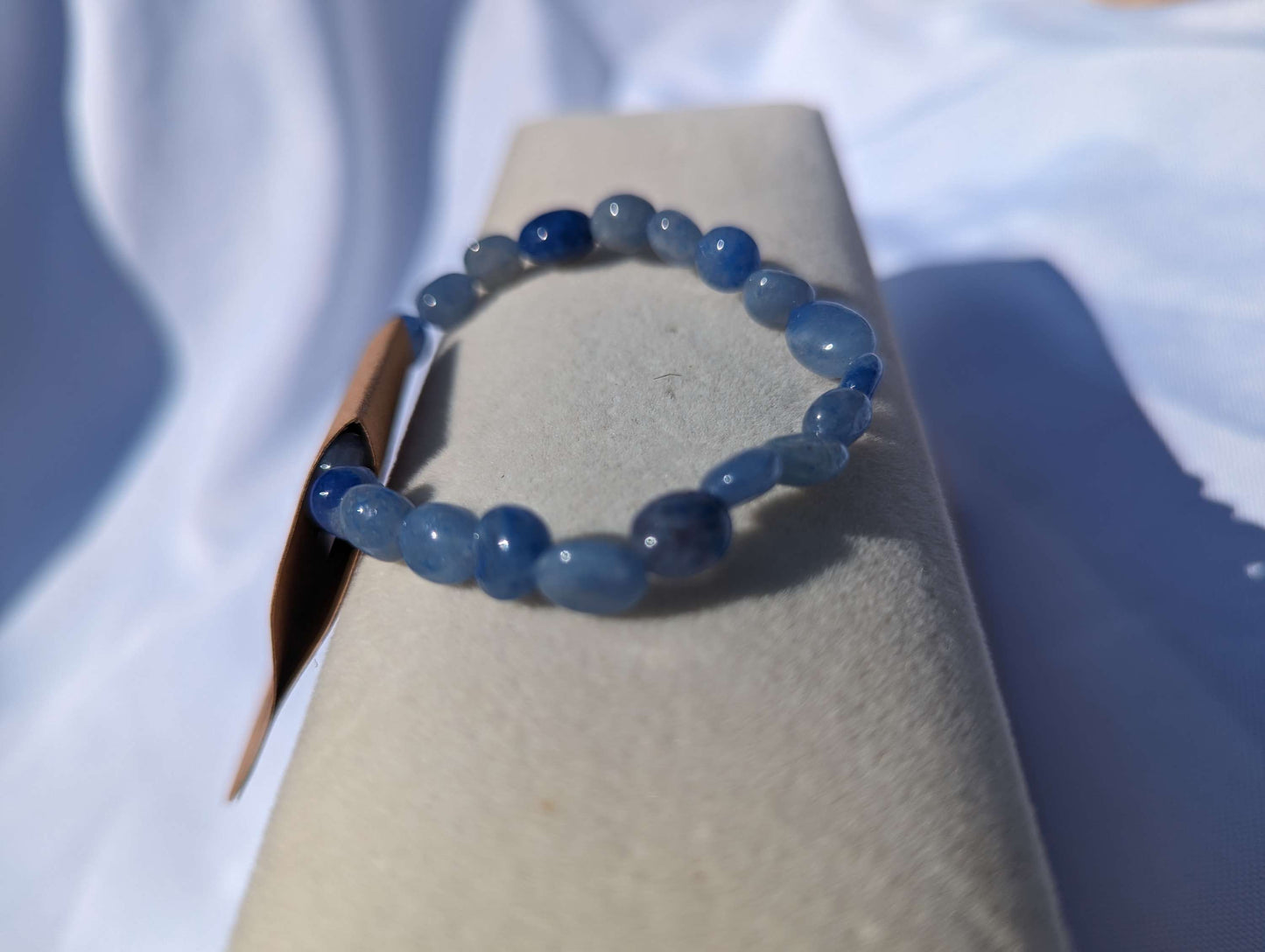 Gemstone nugget bracelets image 2