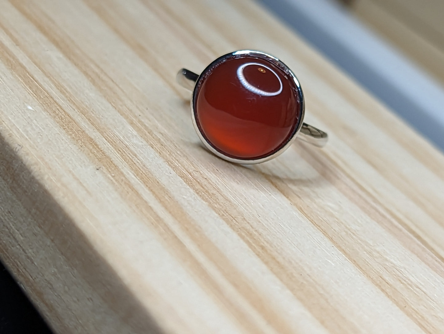 Sterling silver gemstone ring image 13
